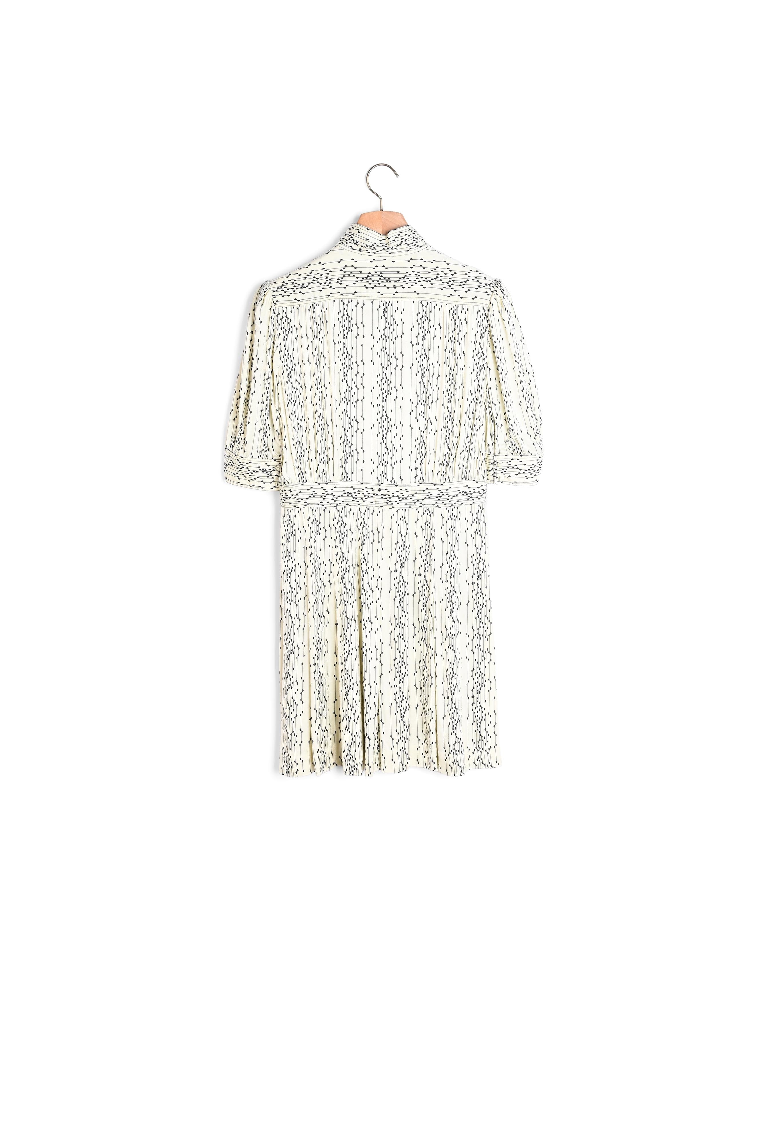 Robe Chemise courte imprimée Sandro seconde main