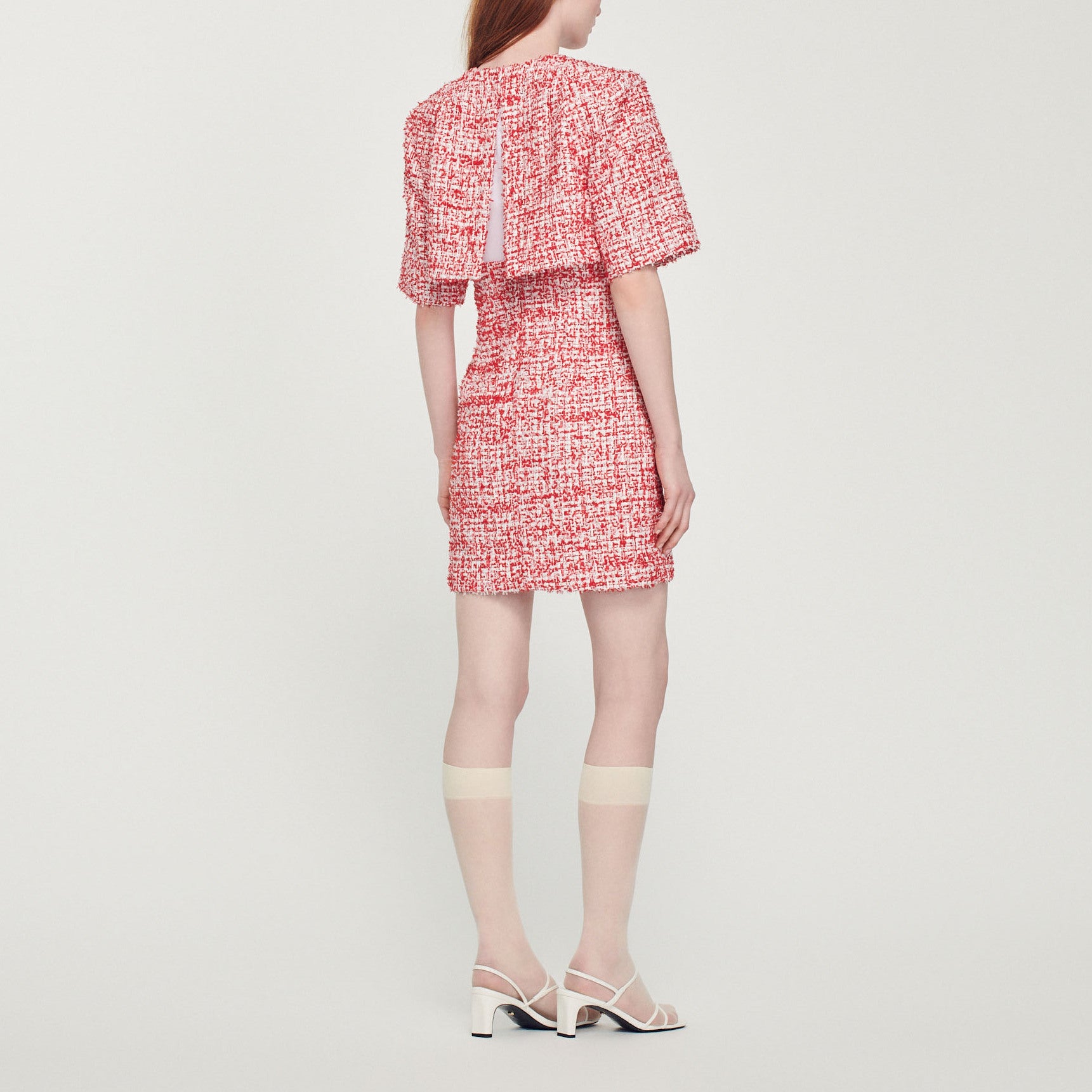 Robe en tweed Sandro seconde main