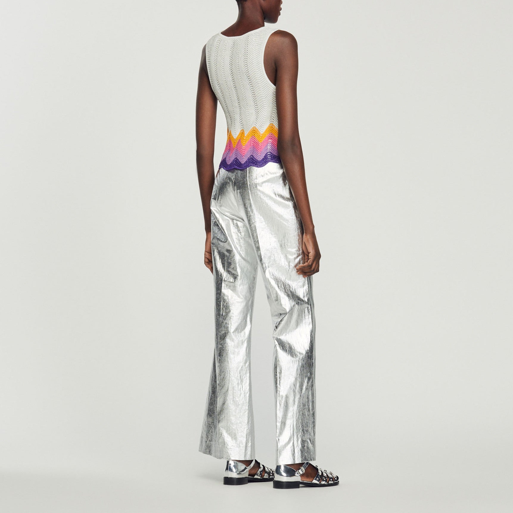 Débardeur en Maille Sandro seconde main