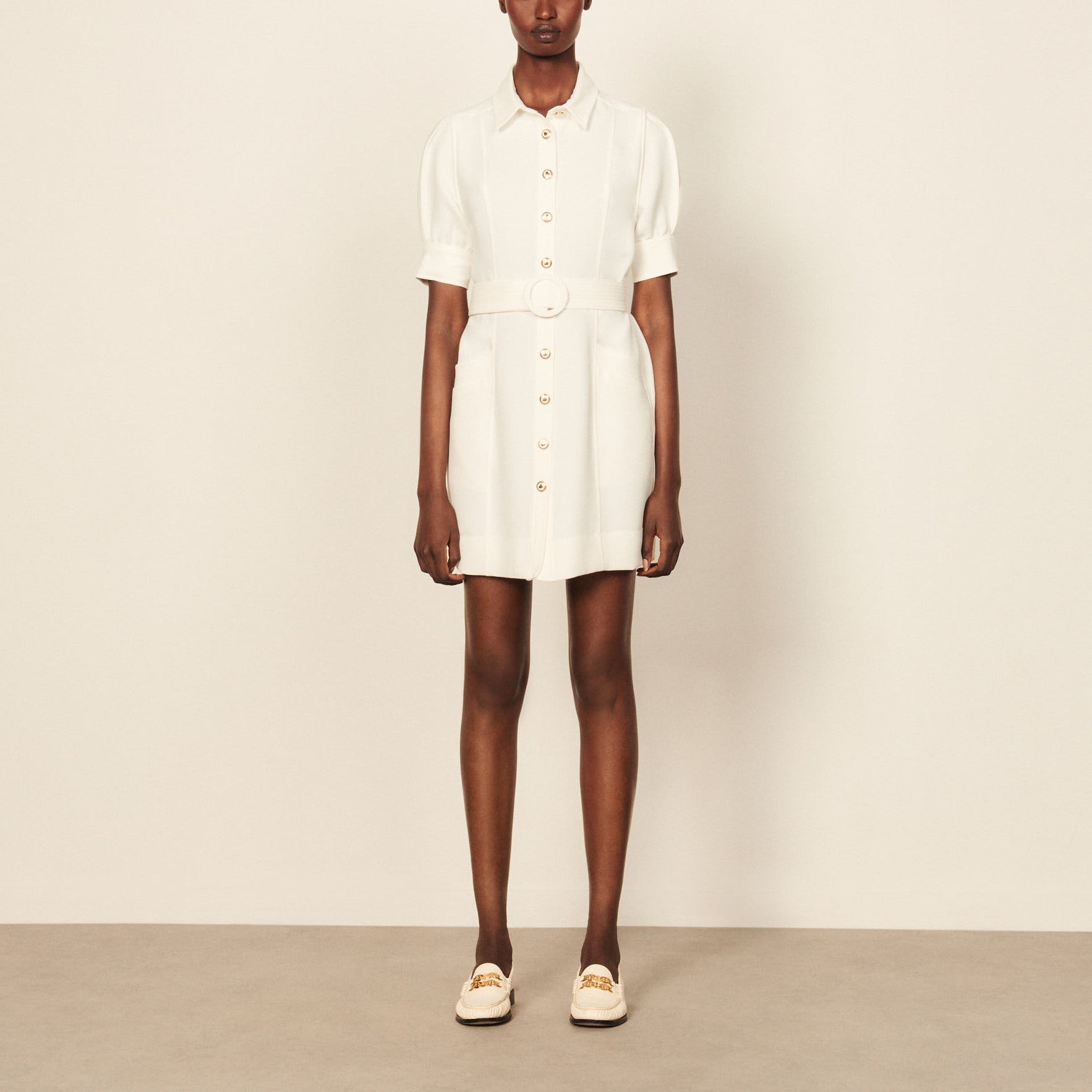 Robe Chemise boutonnée Sandro seconde main