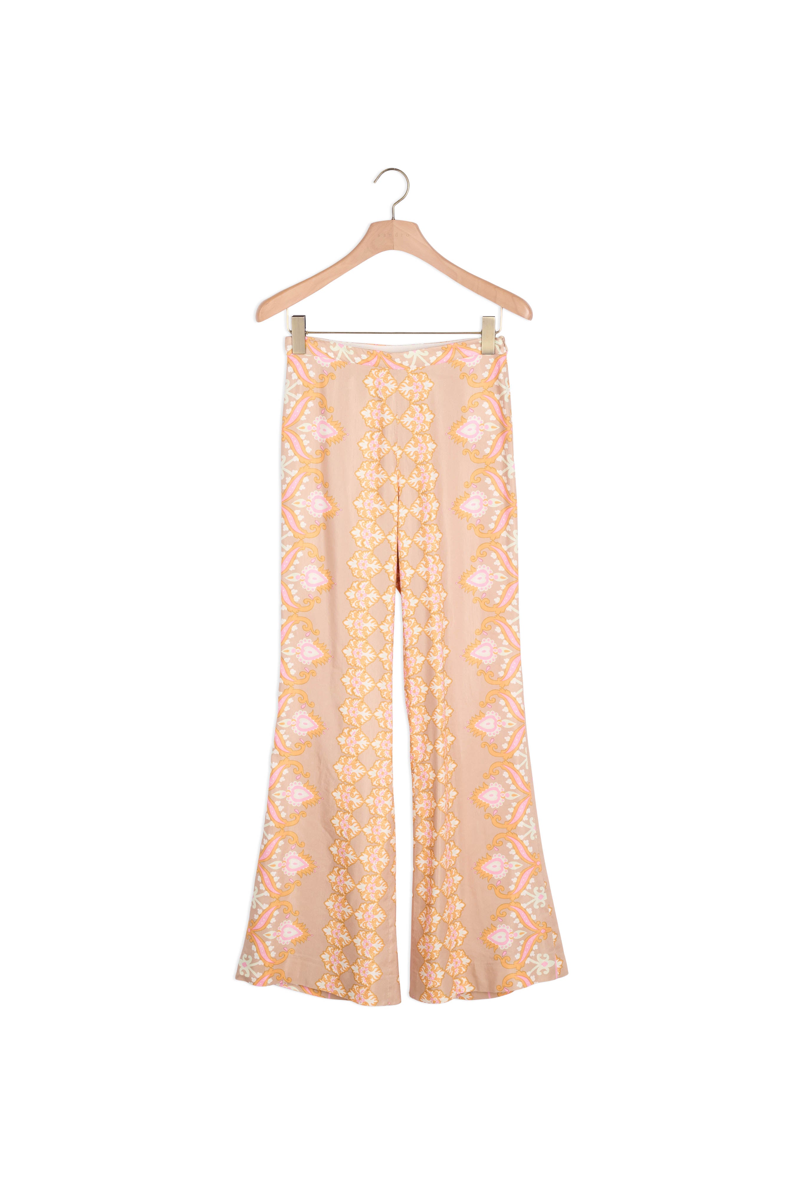 Pantalon fluide imprimé Sandro seconde main