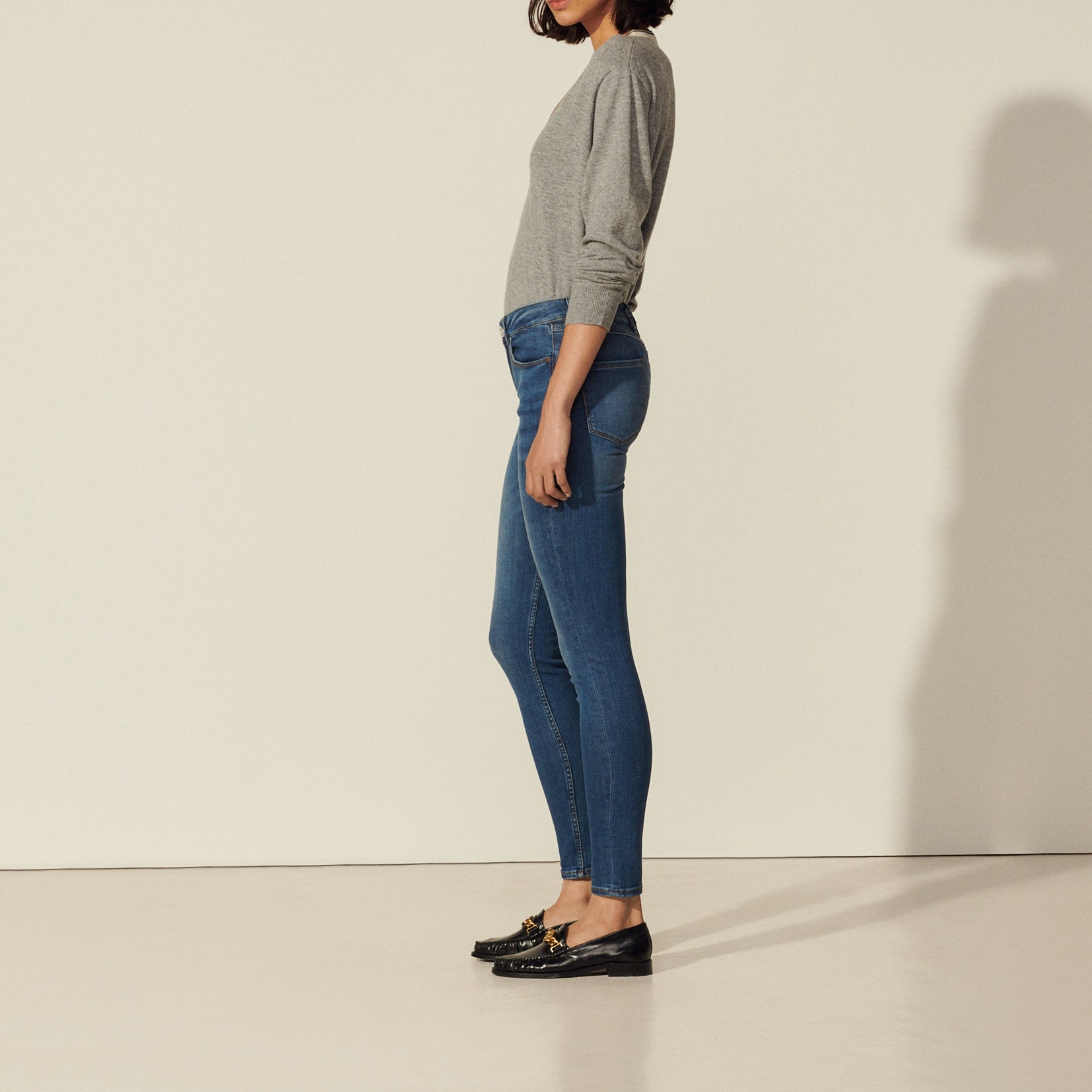 Jean slim bleu Sandro seconde main