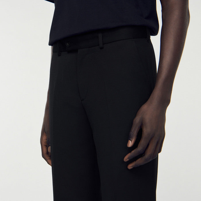 Pantalon en laine mélangée Sandro seconde main