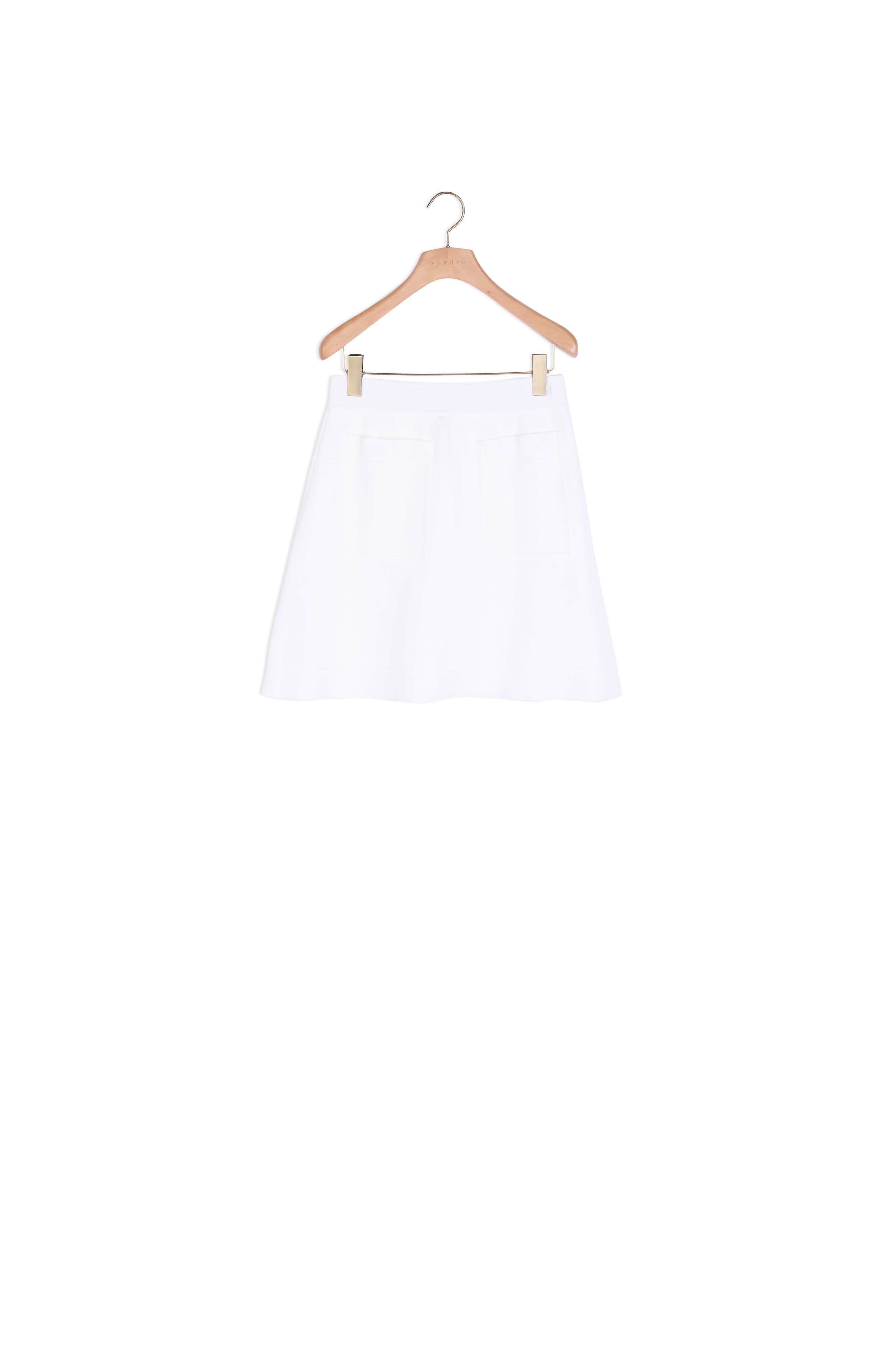 Jupe courte en Maille Sandro seconde main