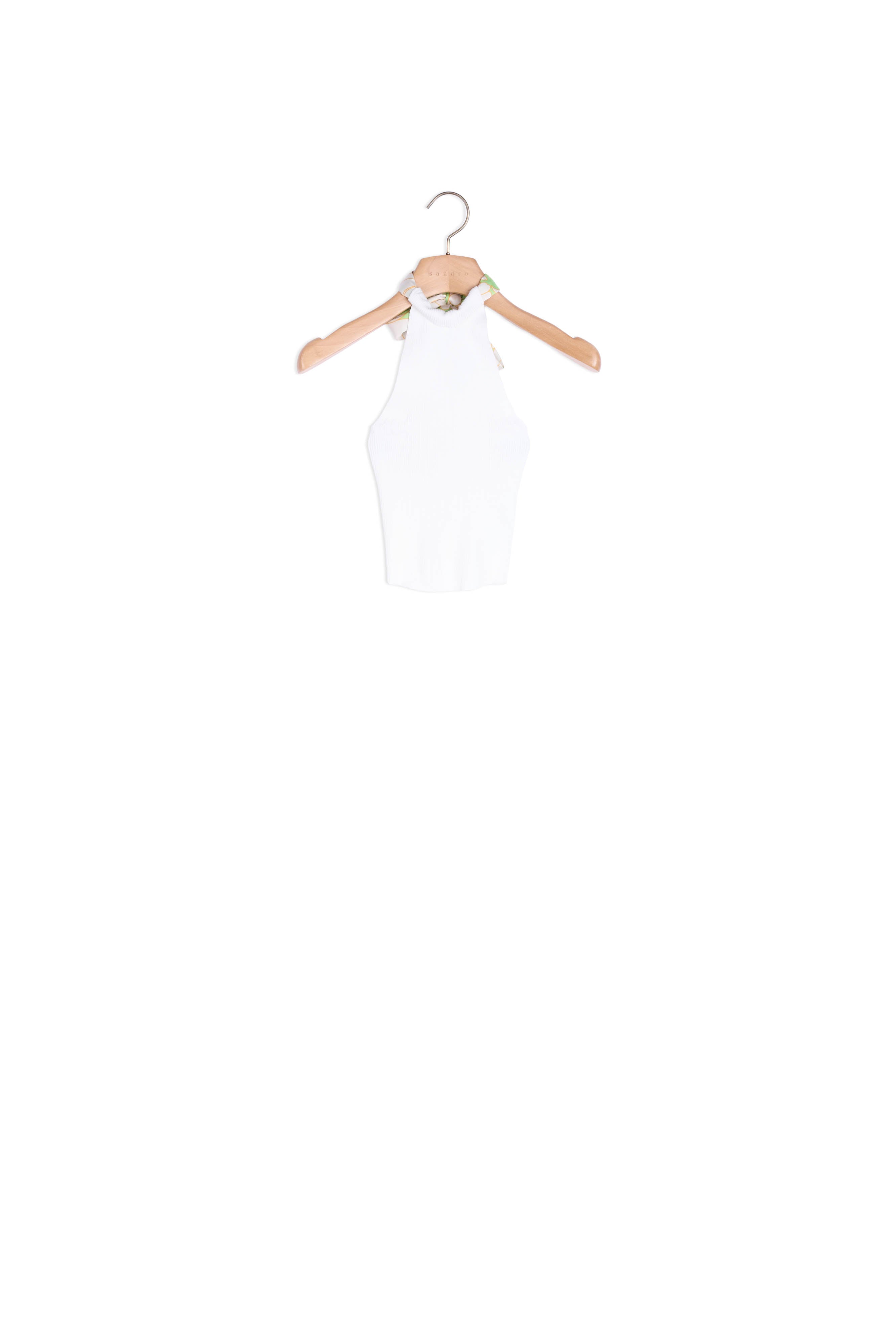 Top dos nu foulard Sandro seconde main