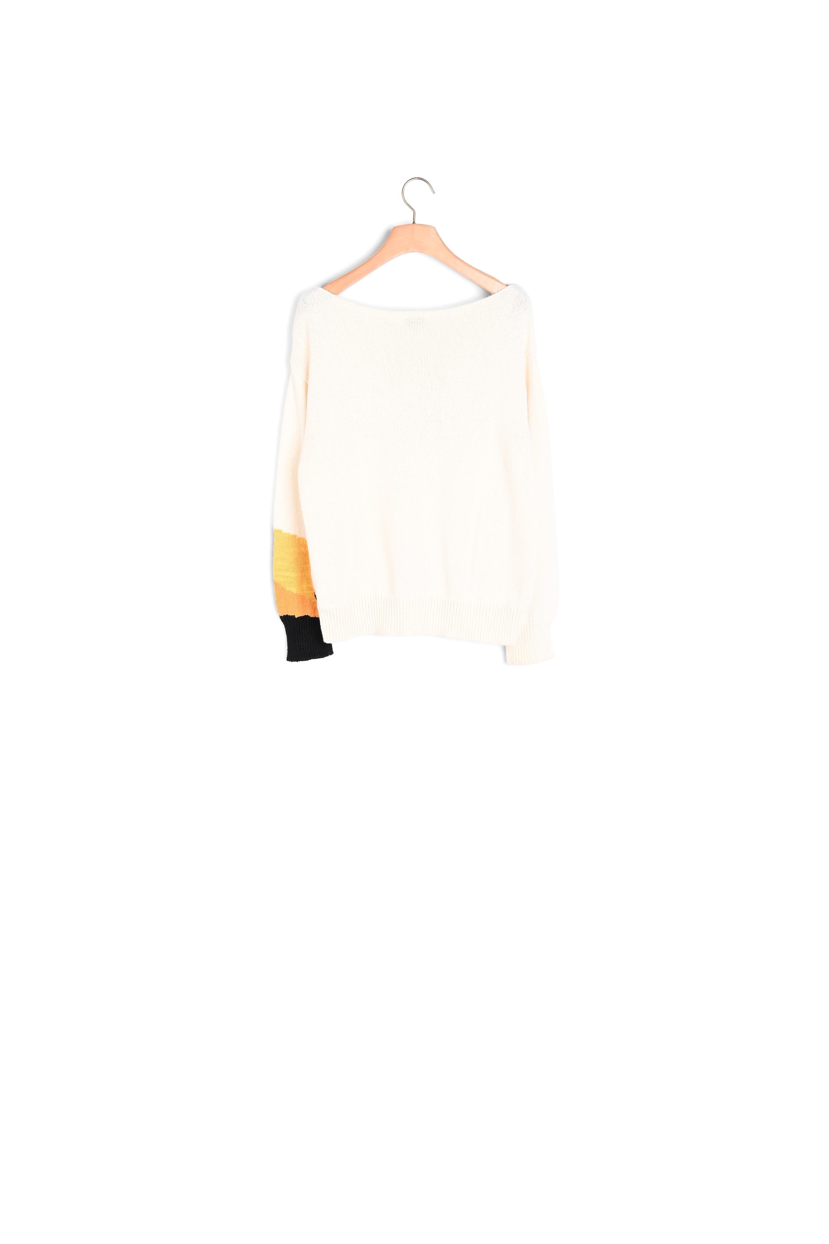 Pull graphique Sandro seconde main