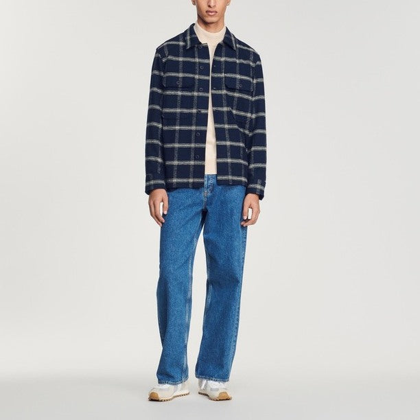 SurChemise à carreaux Sandro seconde main