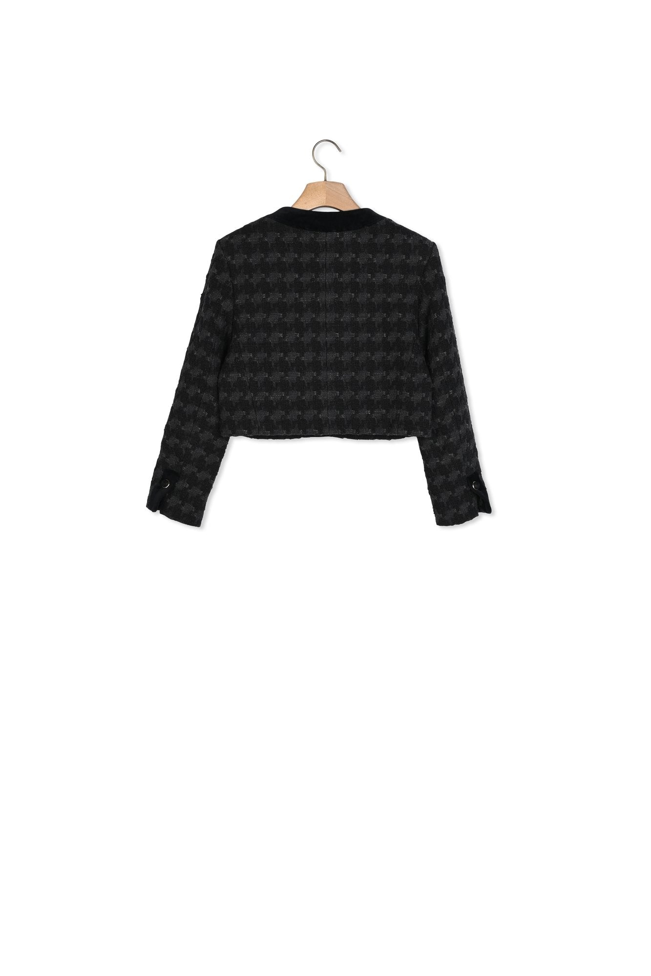 Veste courte en tweed Sandro seconde main