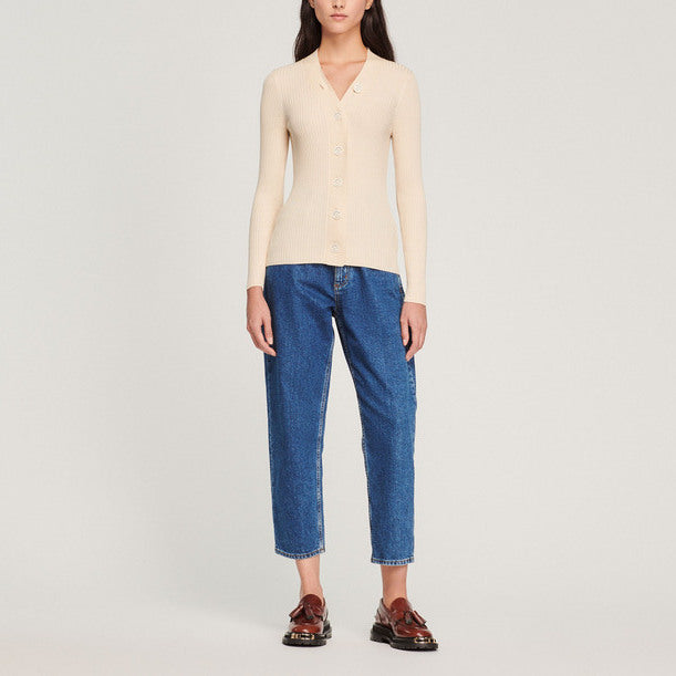 Cardigan en Maille Sandro seconde main