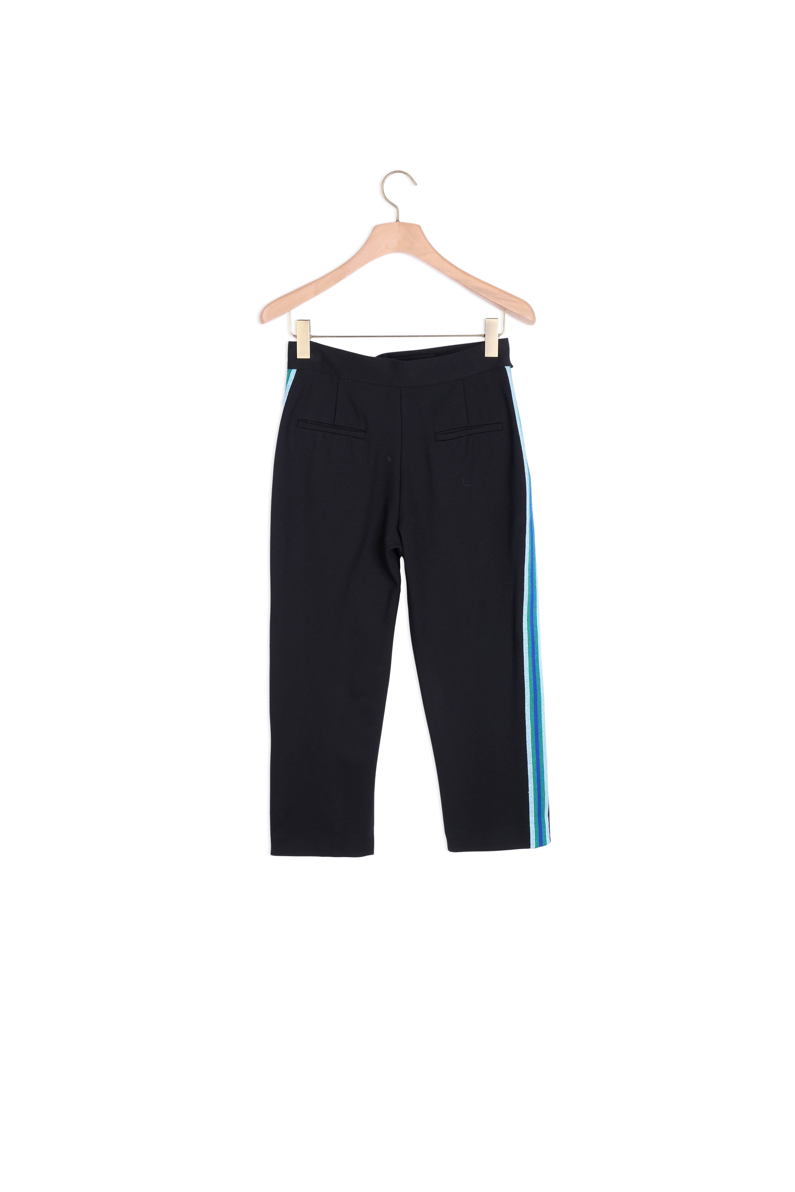 Pantalon 7/8ème orné de galons latéraux Sandro seconde main