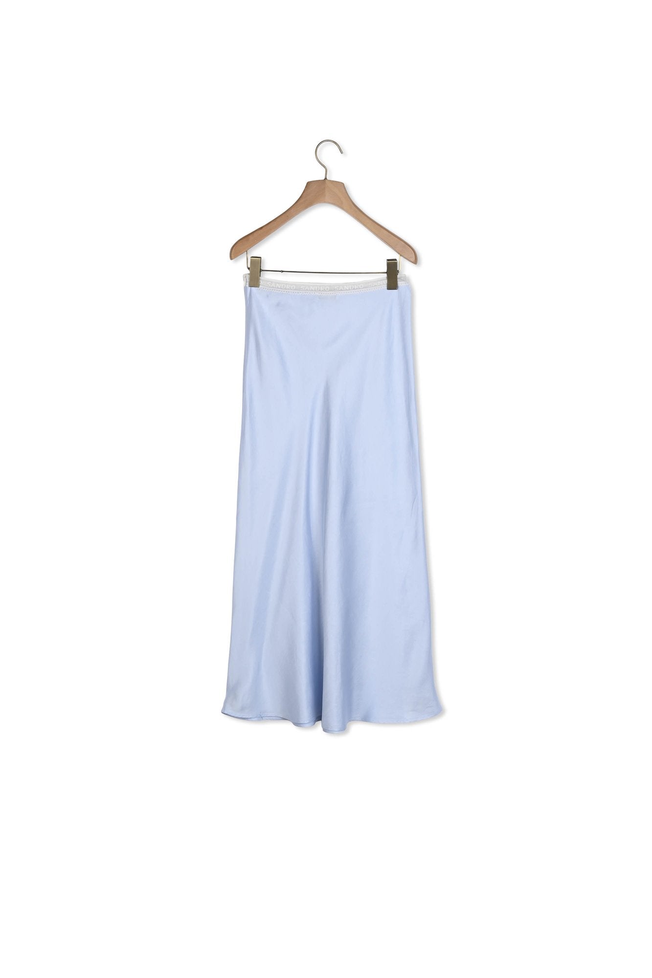 Jupe longue satinée Sandro seconde main