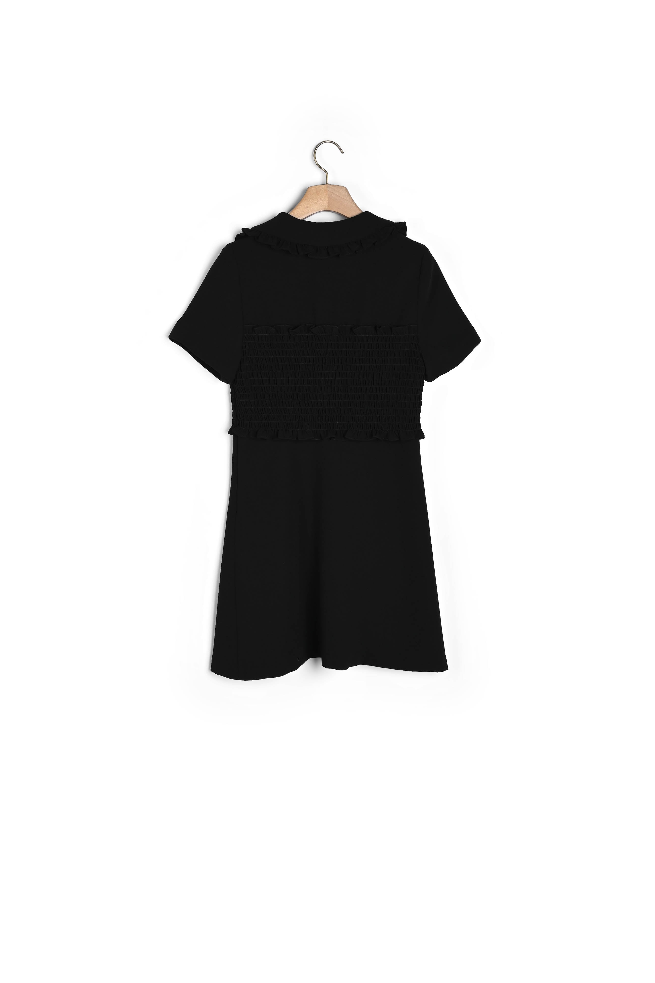 Robe courte smockée Sandro seconde main