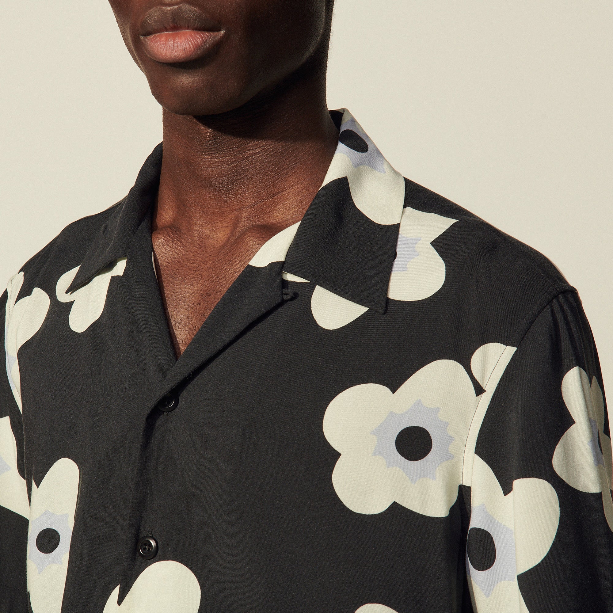 Chemisette fluide imprimée Sandro seconde main