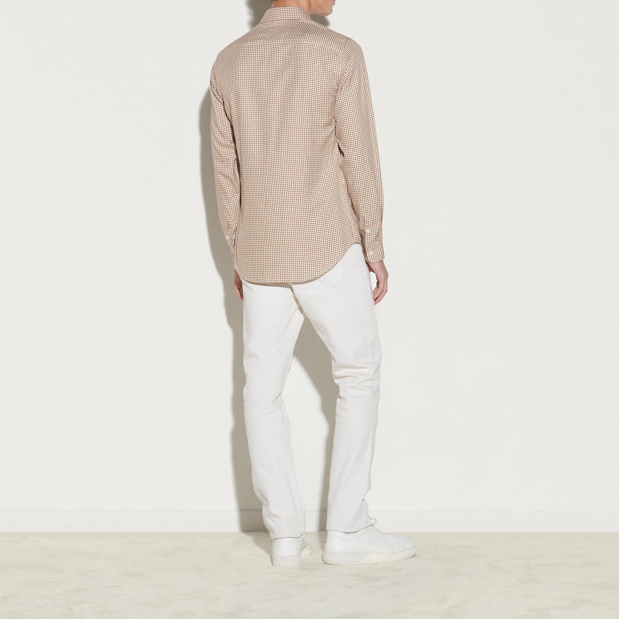 Chemise à petits carreaux Sandro seconde main