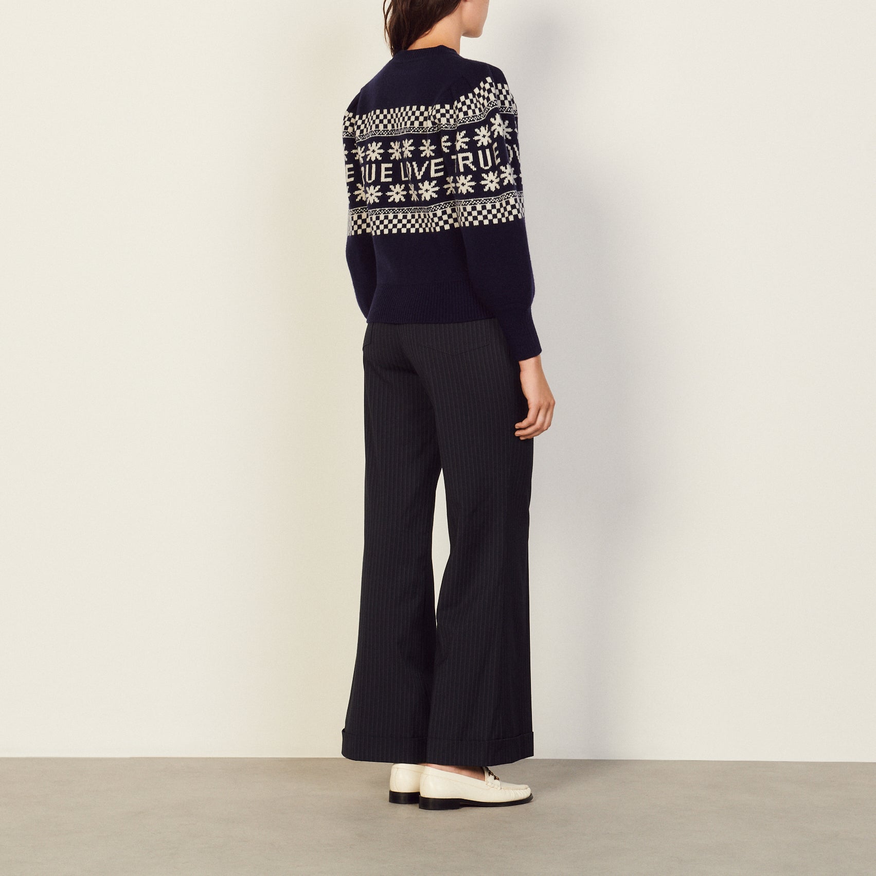 Pull Marine Sandro seconde main