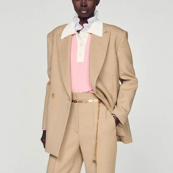 Veste de tailleur oversize Sandro seconde main