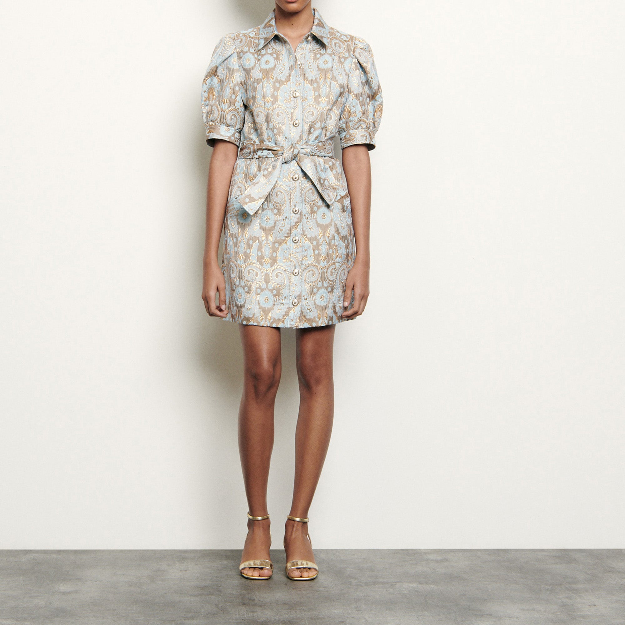 Robe Manteau en brocart Sandro seconde main