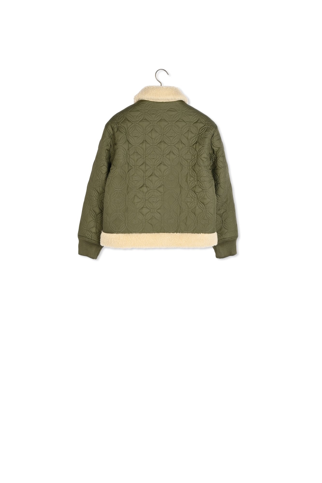 Manteau matelassé à col fourré Sandro seconde main