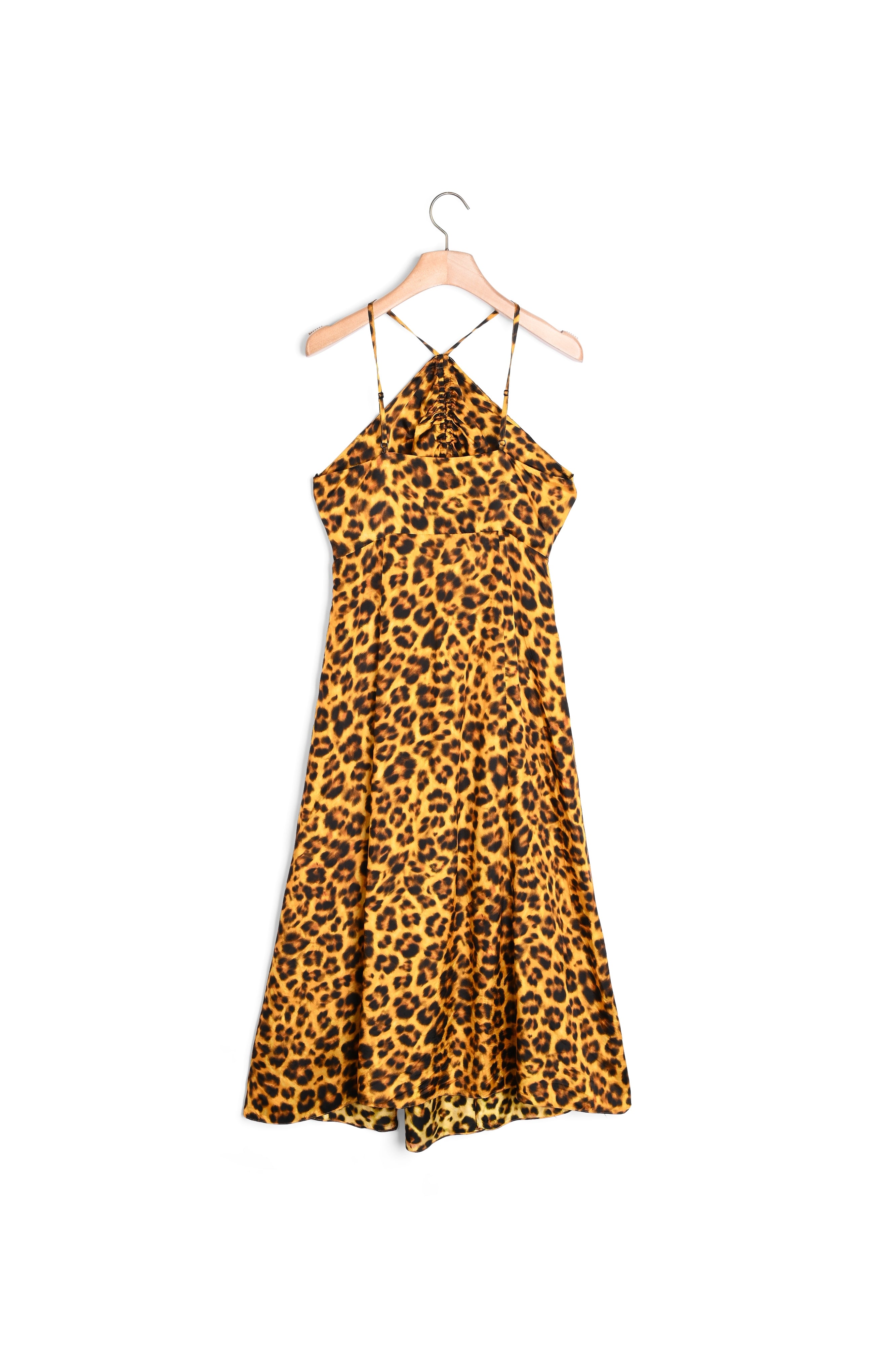 Robe longue imprimé léopard Sandro seconde main