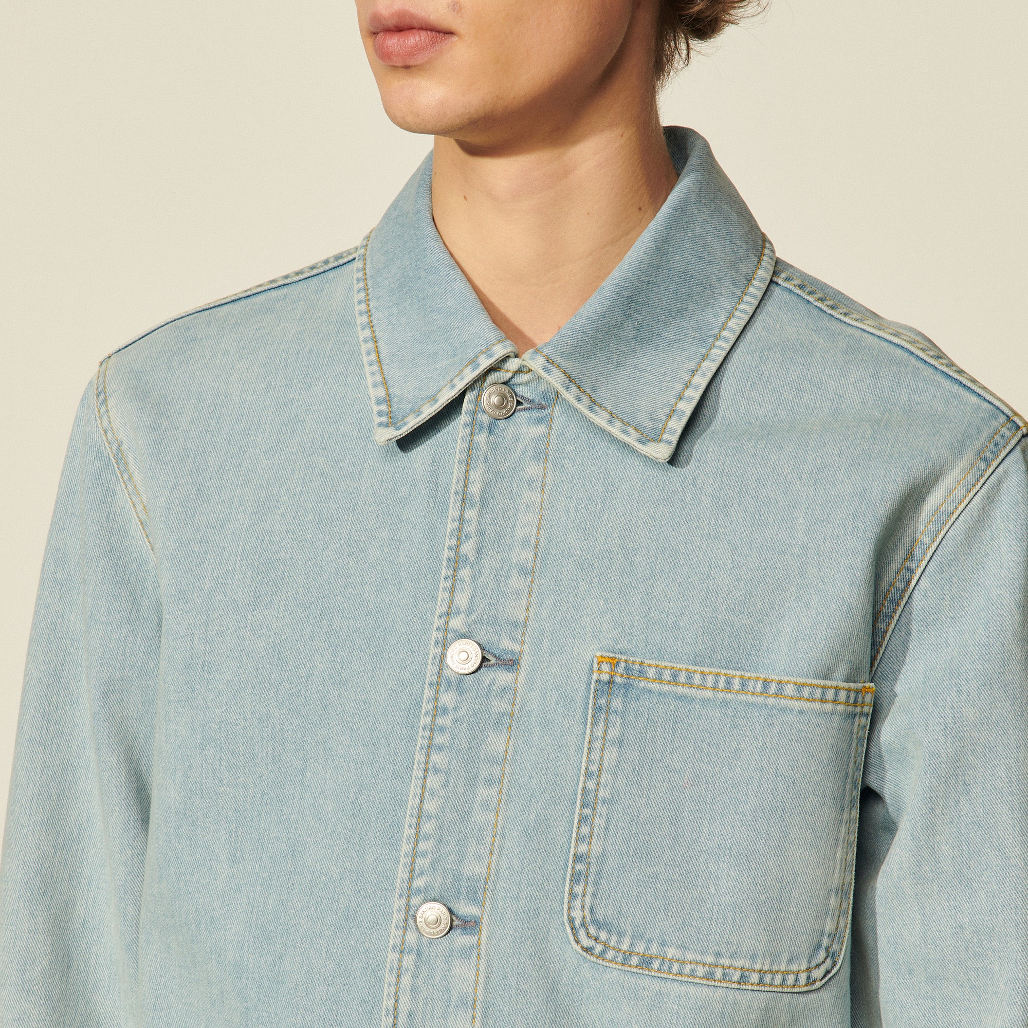 Veste en Jean Sandro seconde main