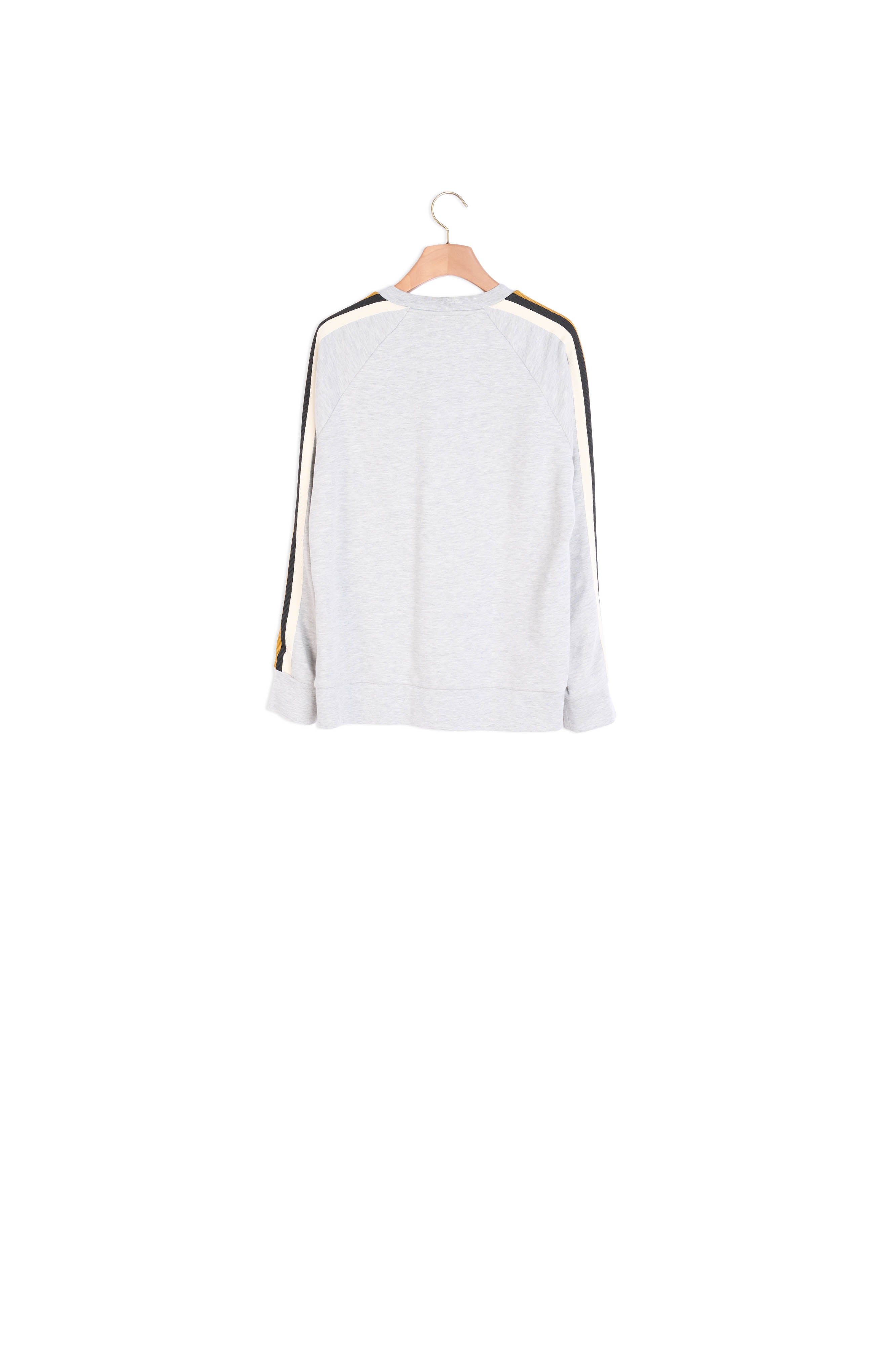 Sweat à galons appliqués sur les manches Sandro seconde main