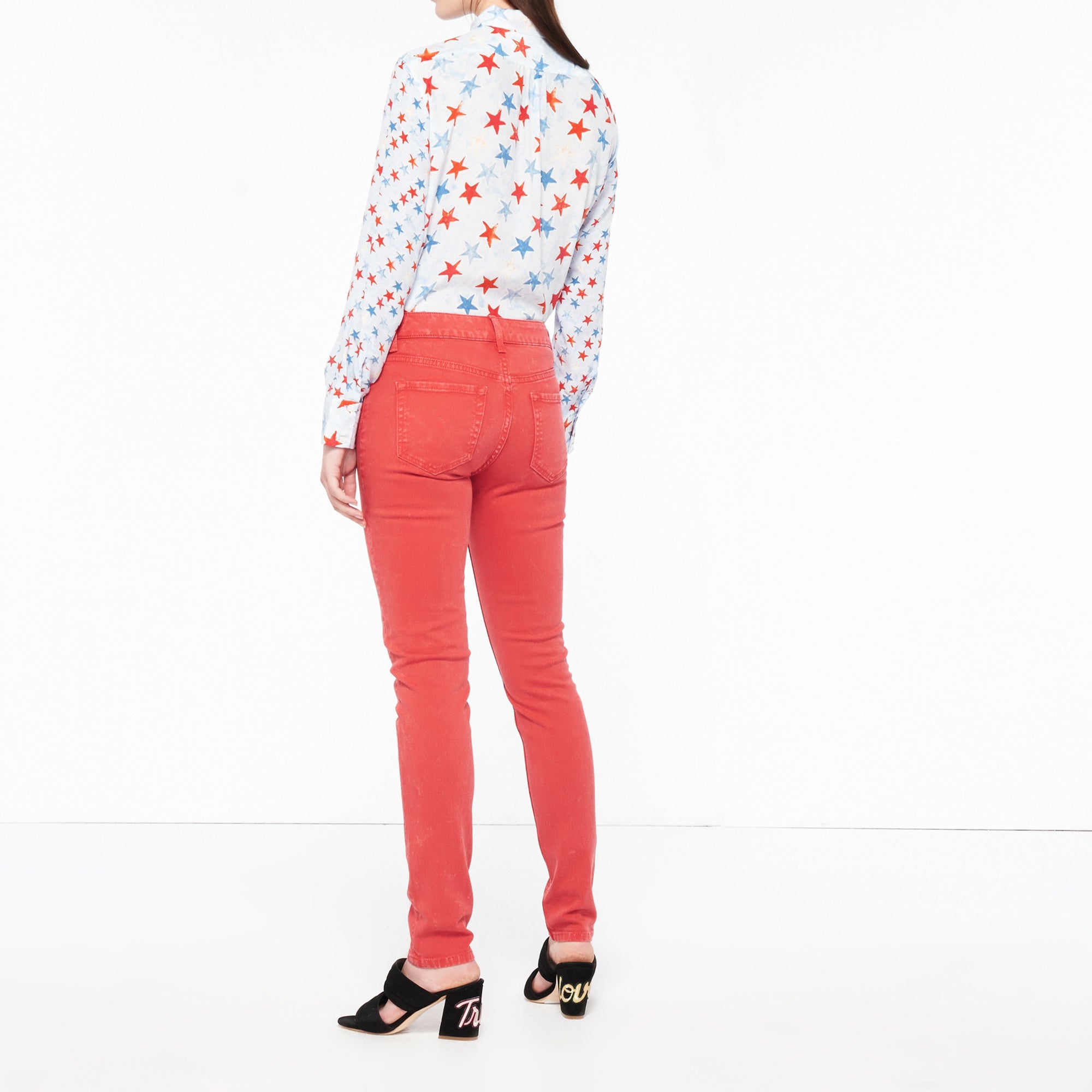 Jeans coupe droite coloré Sandro seconde main