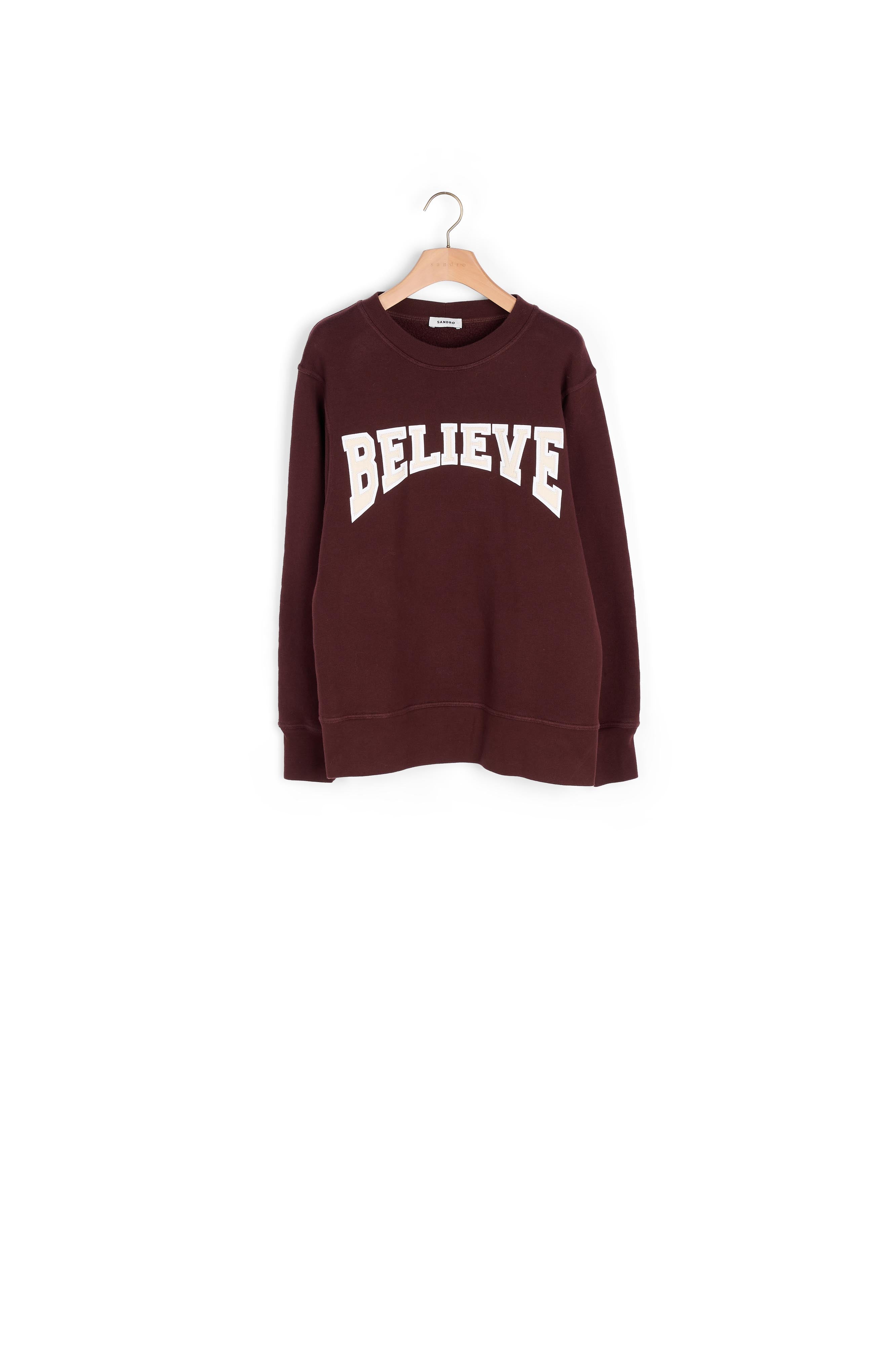 Sweatshirt Believe Sandro seconde main