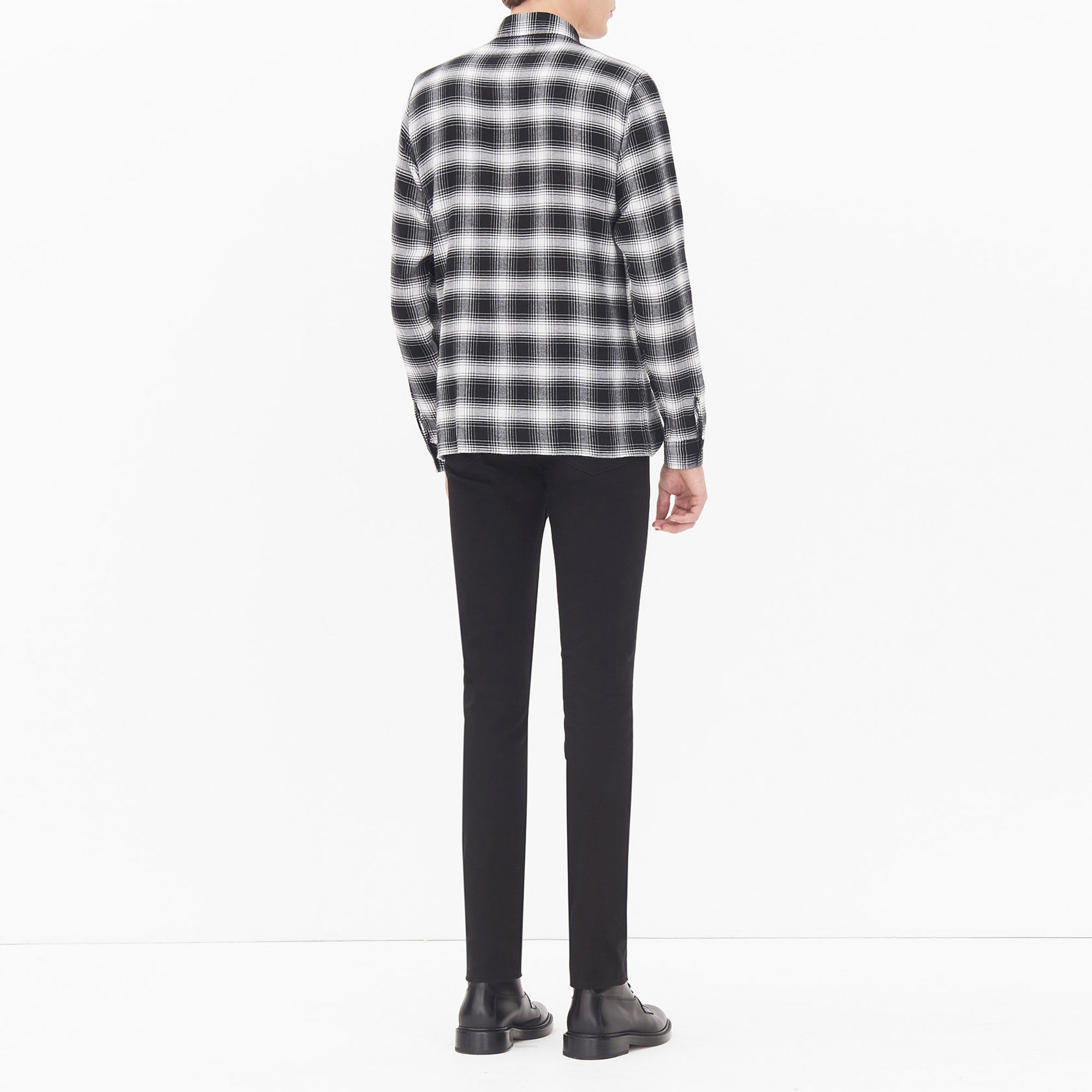 Chemise NOIR/BLANC Sandro seconde main