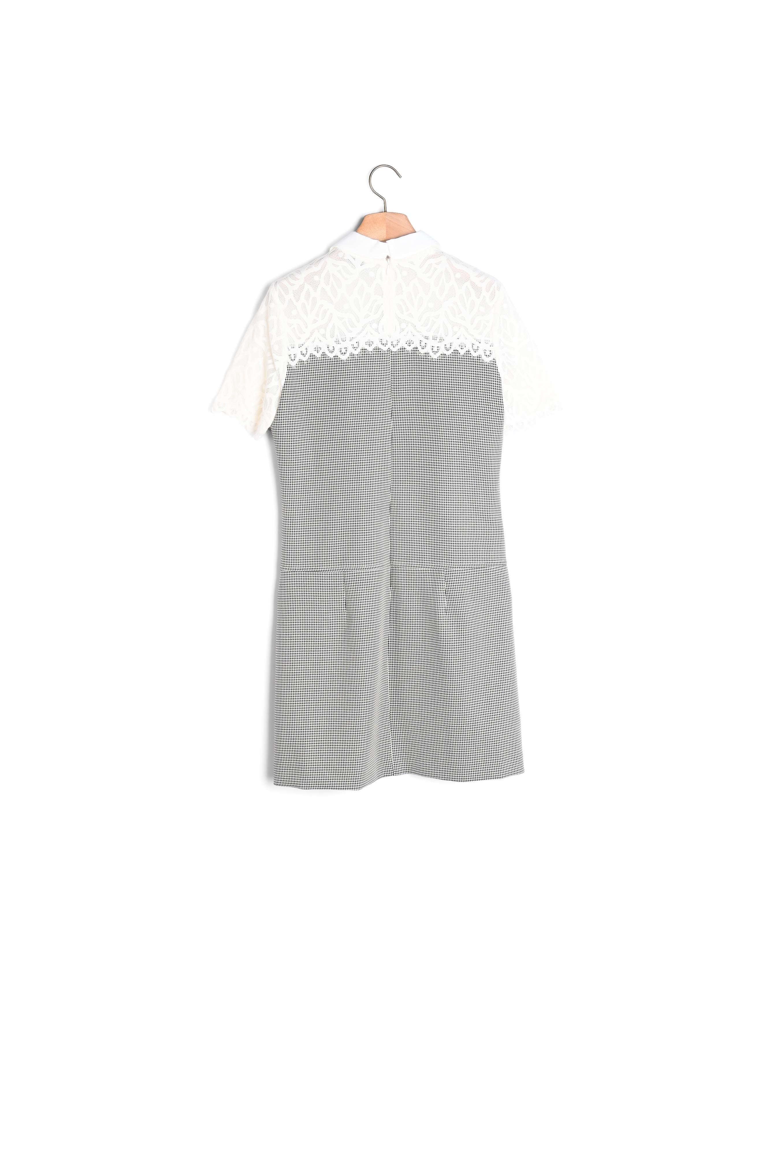 Robe courte bi-matières Sandro seconde main