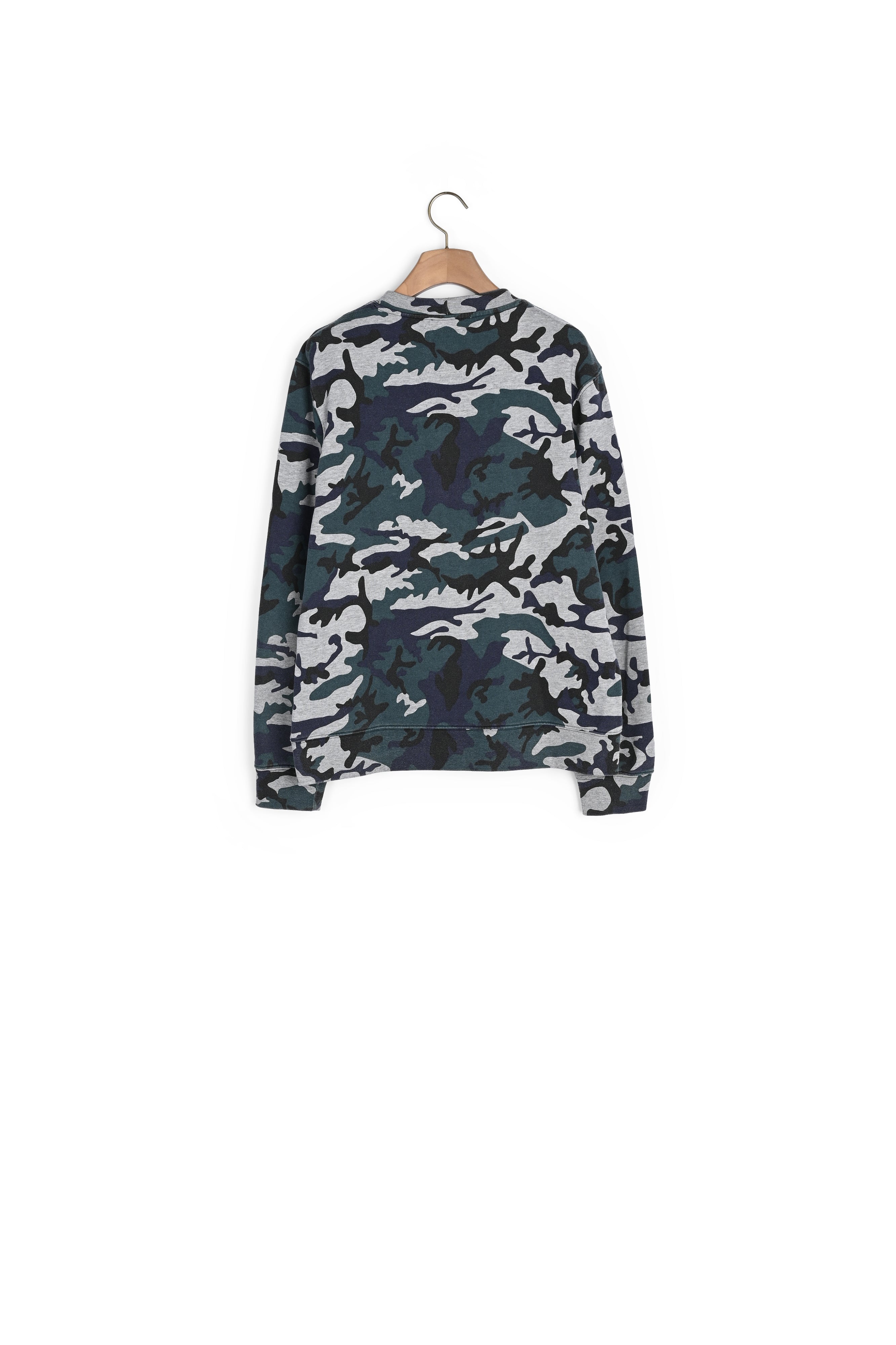 Sweat imprimé camouflage Sandro seconde main