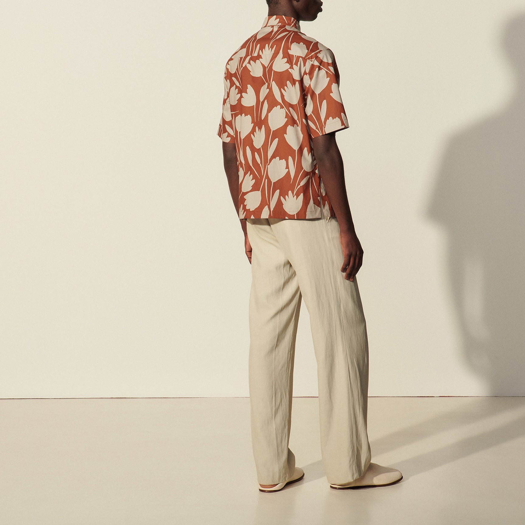 Chemise  imprimée à manches courtes Sandro seconde main