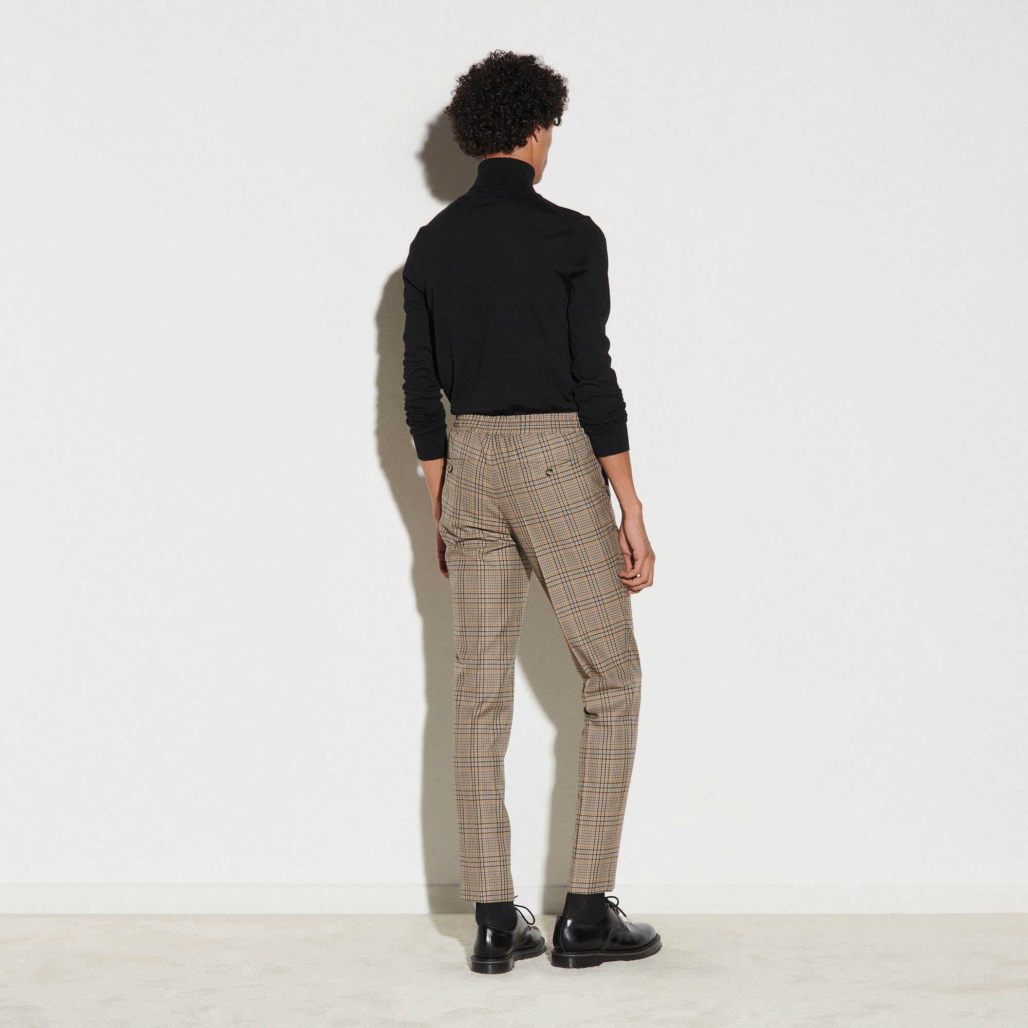 Pantalon à carreaux Sandro seconde main