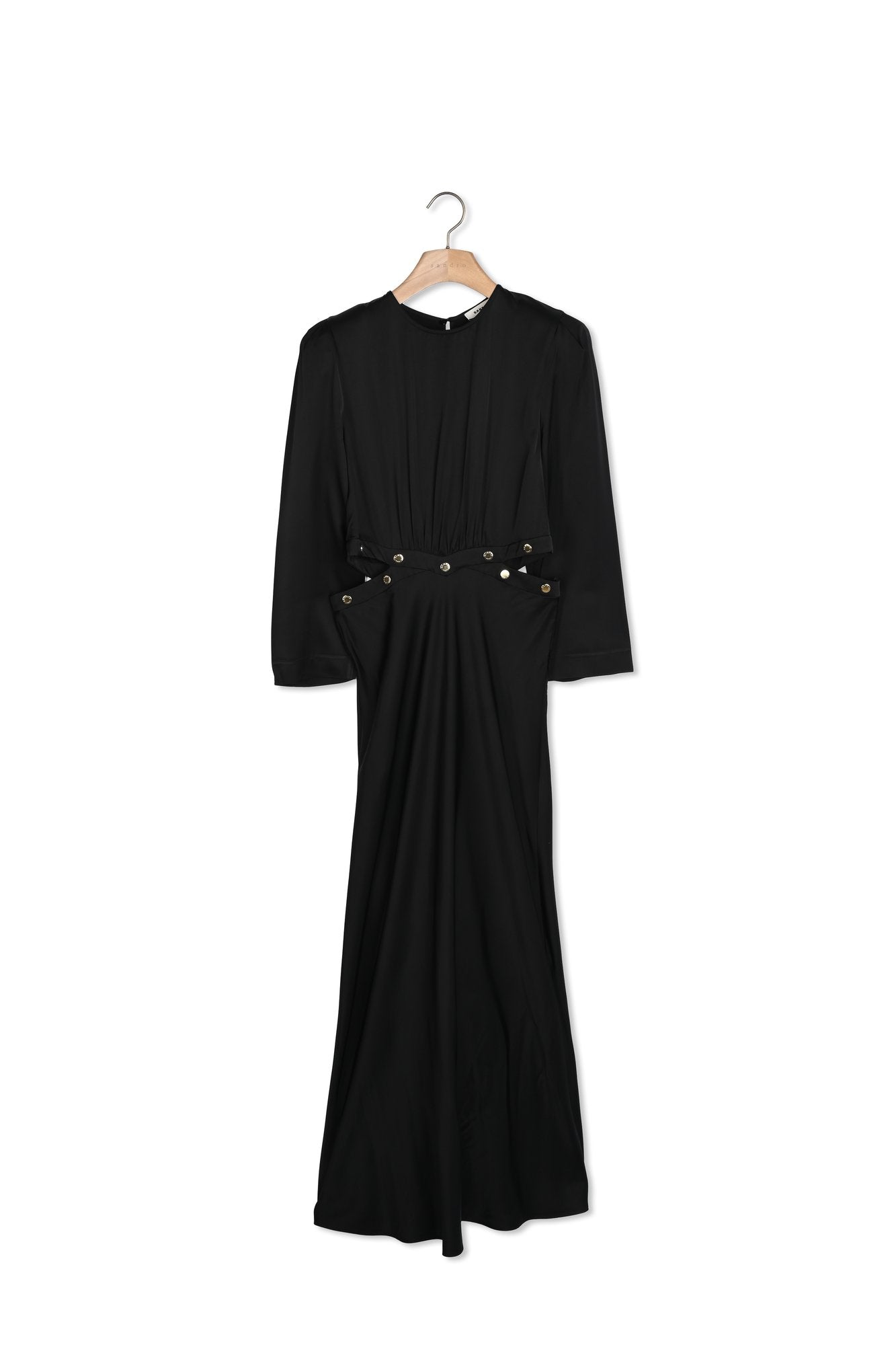 Robe longue satinée Sandro seconde main