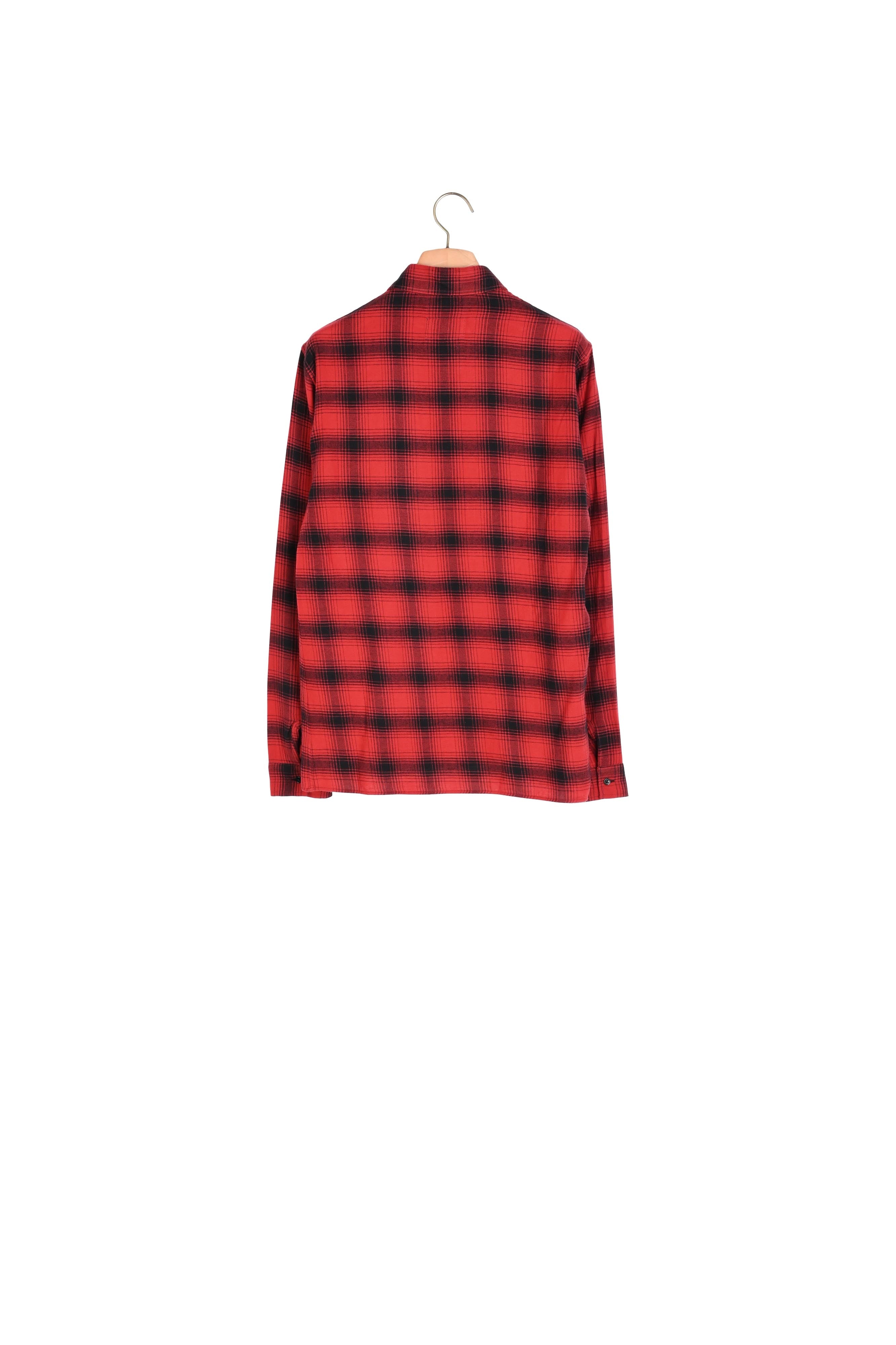 Chemise NOIR/ROUGE Sandro seconde main
