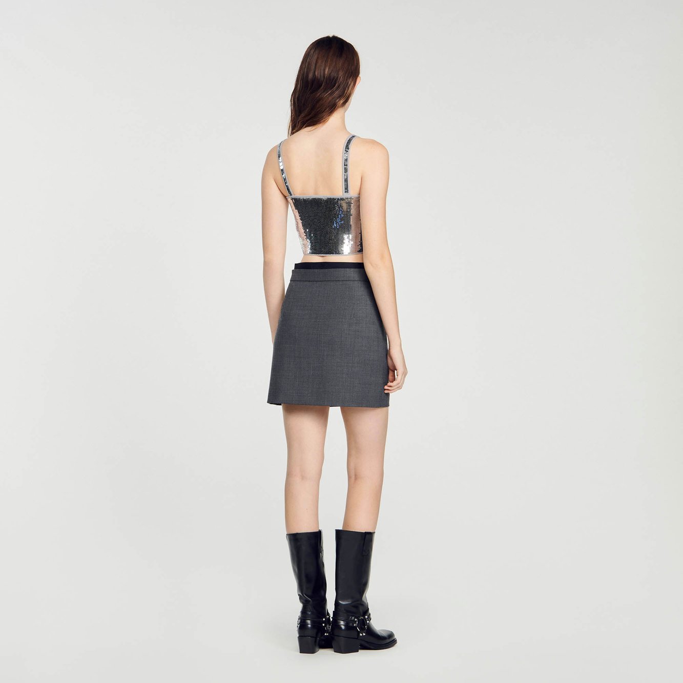 Brassière à sequins Sandro seconde main