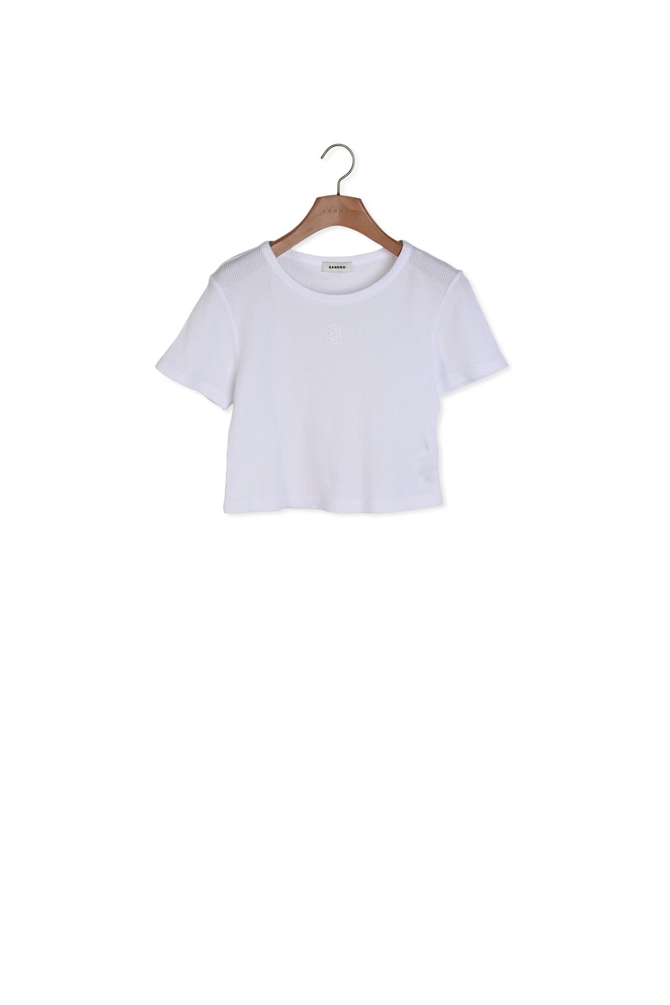 T-shirt court Sandro seconde main