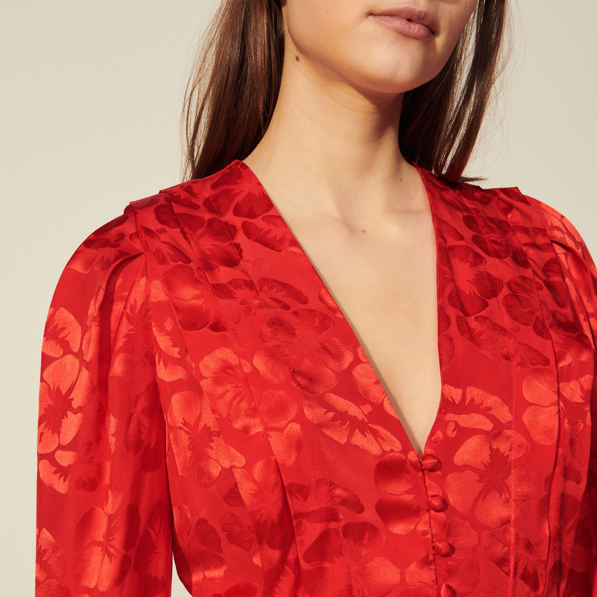 Robe longue et fluide Sandro seconde main