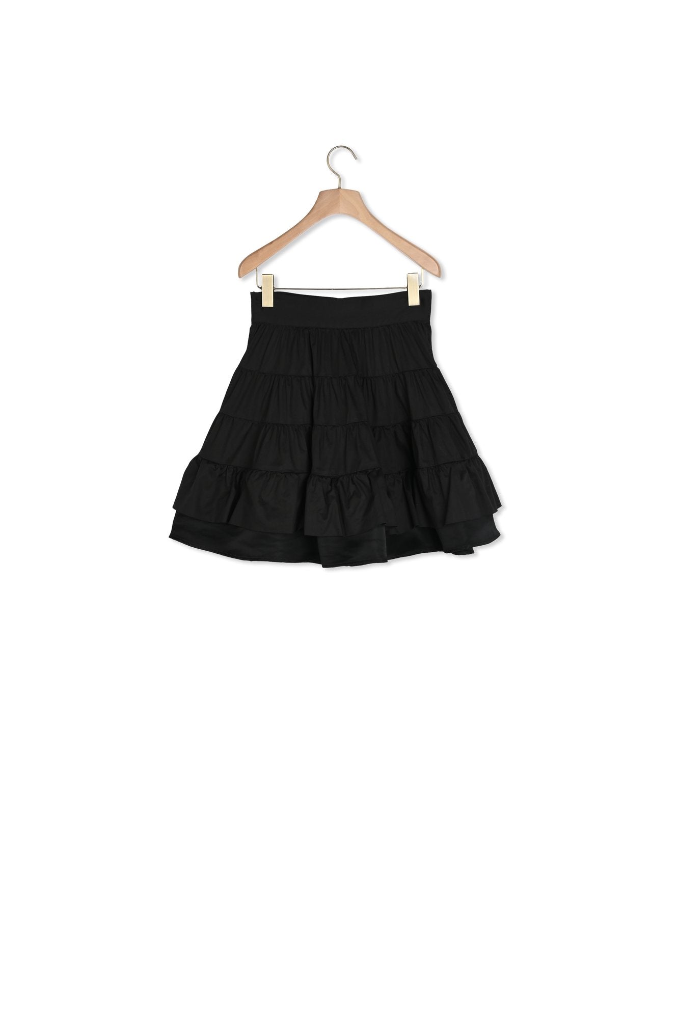 Jupe courte bi-matière Sandro seconde main