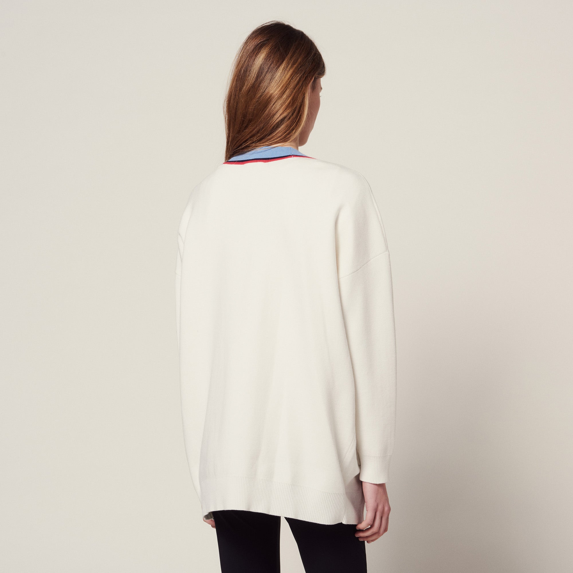 Cardigan long manches longues Sandro seconde main