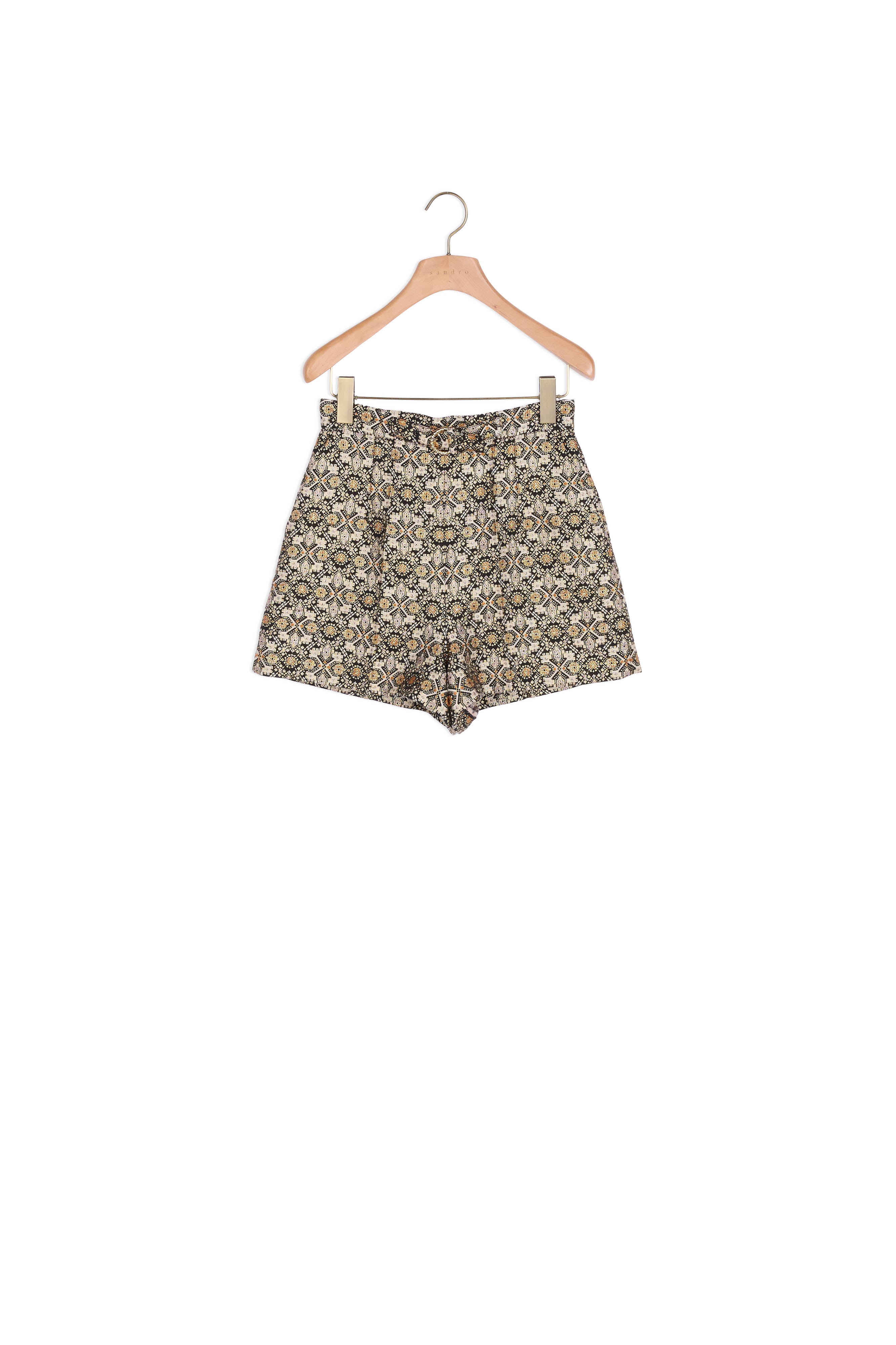 Short en tissu brocard Sandro seconde main