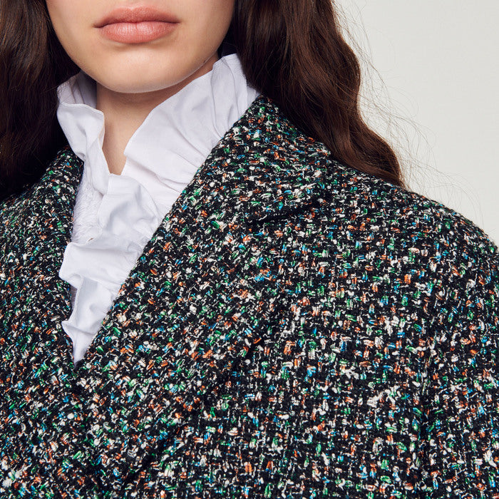 Veste courte en tweed Sandro seconde main
