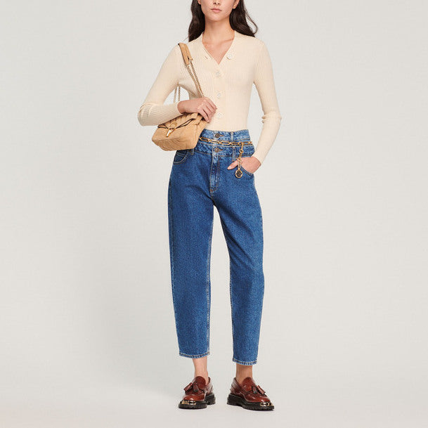 Cardigan en Maille Sandro seconde main