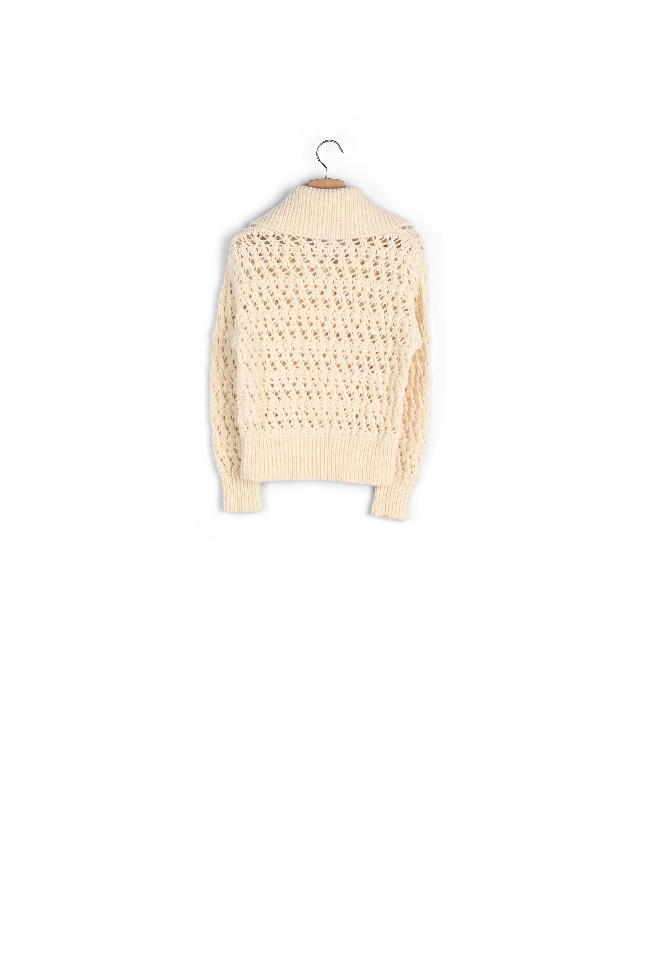 Pull Ecru Sandro seconde main