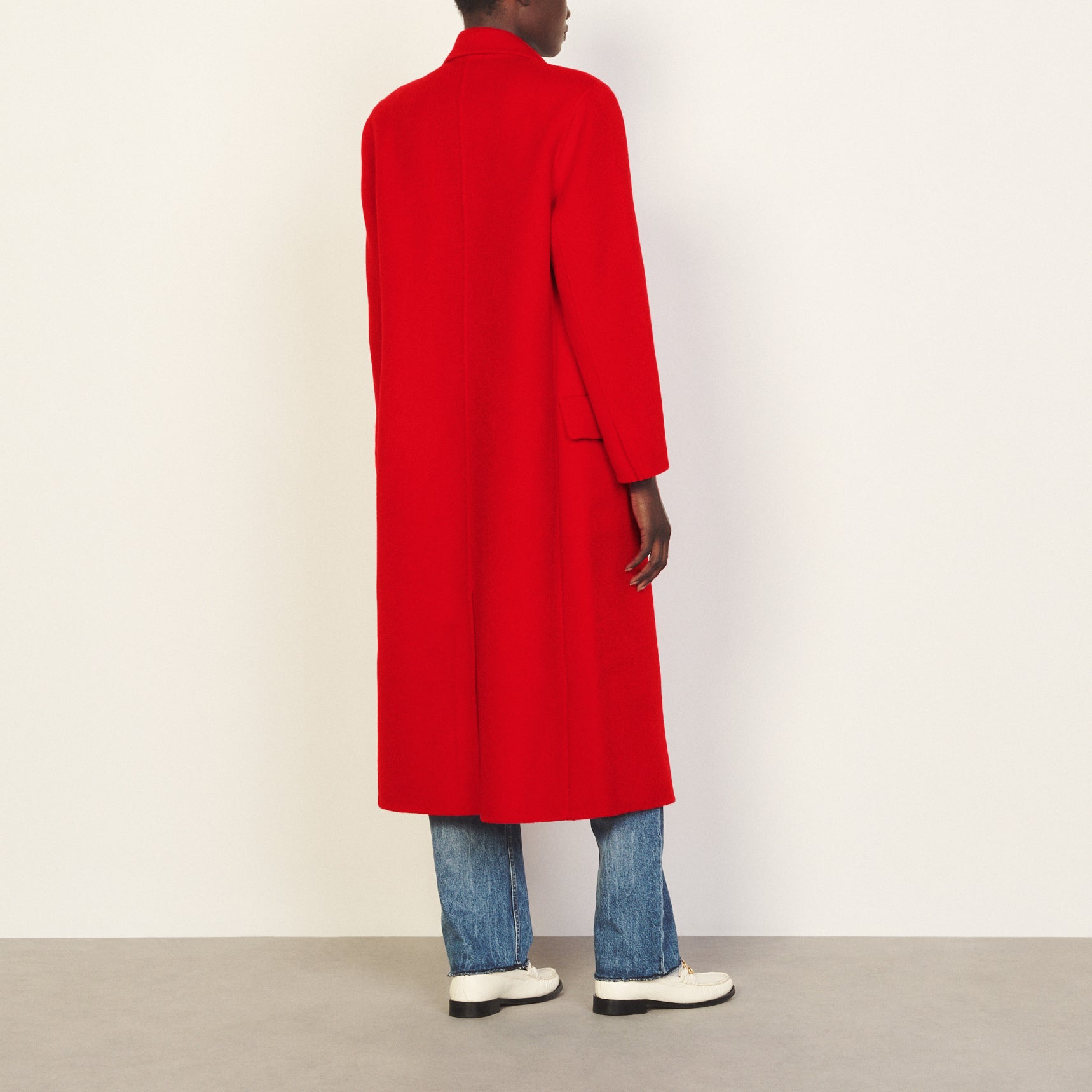 Outerwear Rouge Sandro seconde main