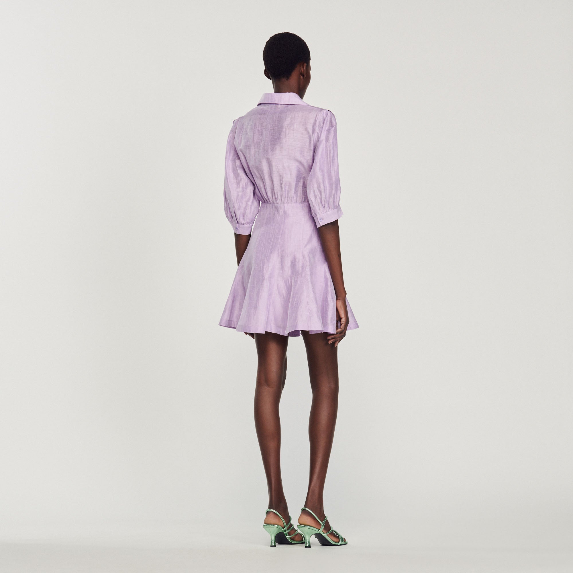 Robe courte ouverte Sandro seconde main