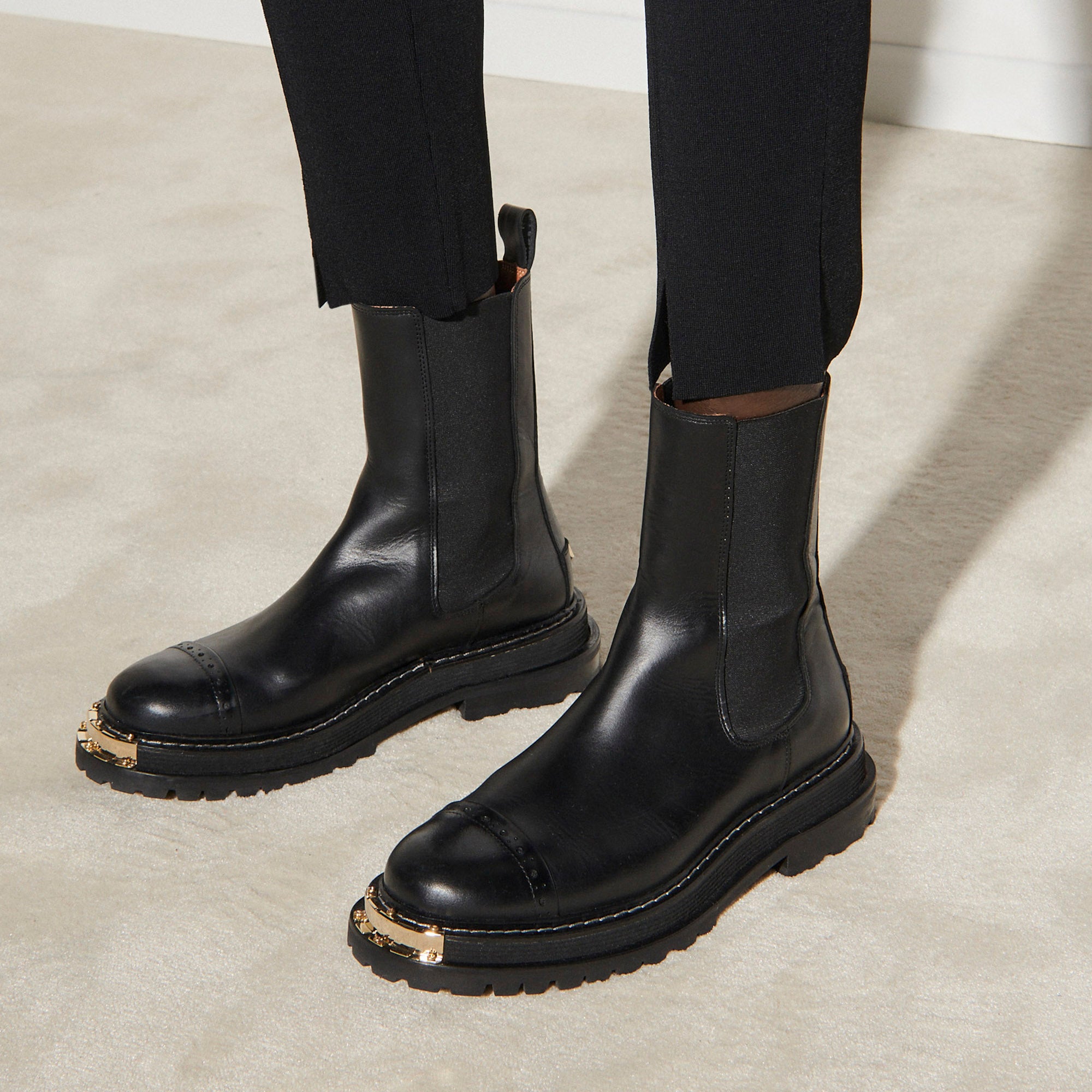 Legging en Maille avec petites fentes Sandro seconde main