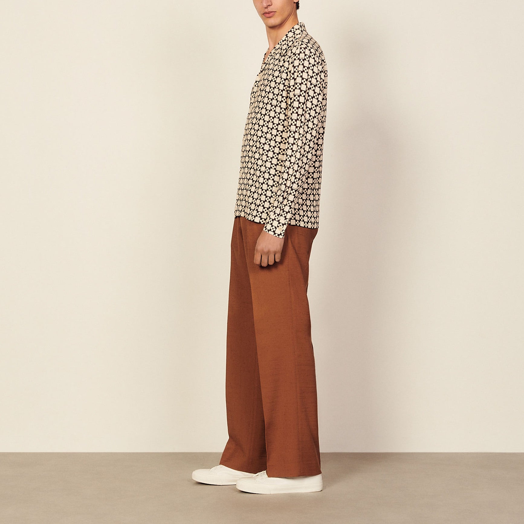 Chemise imprimée Sandro seconde main