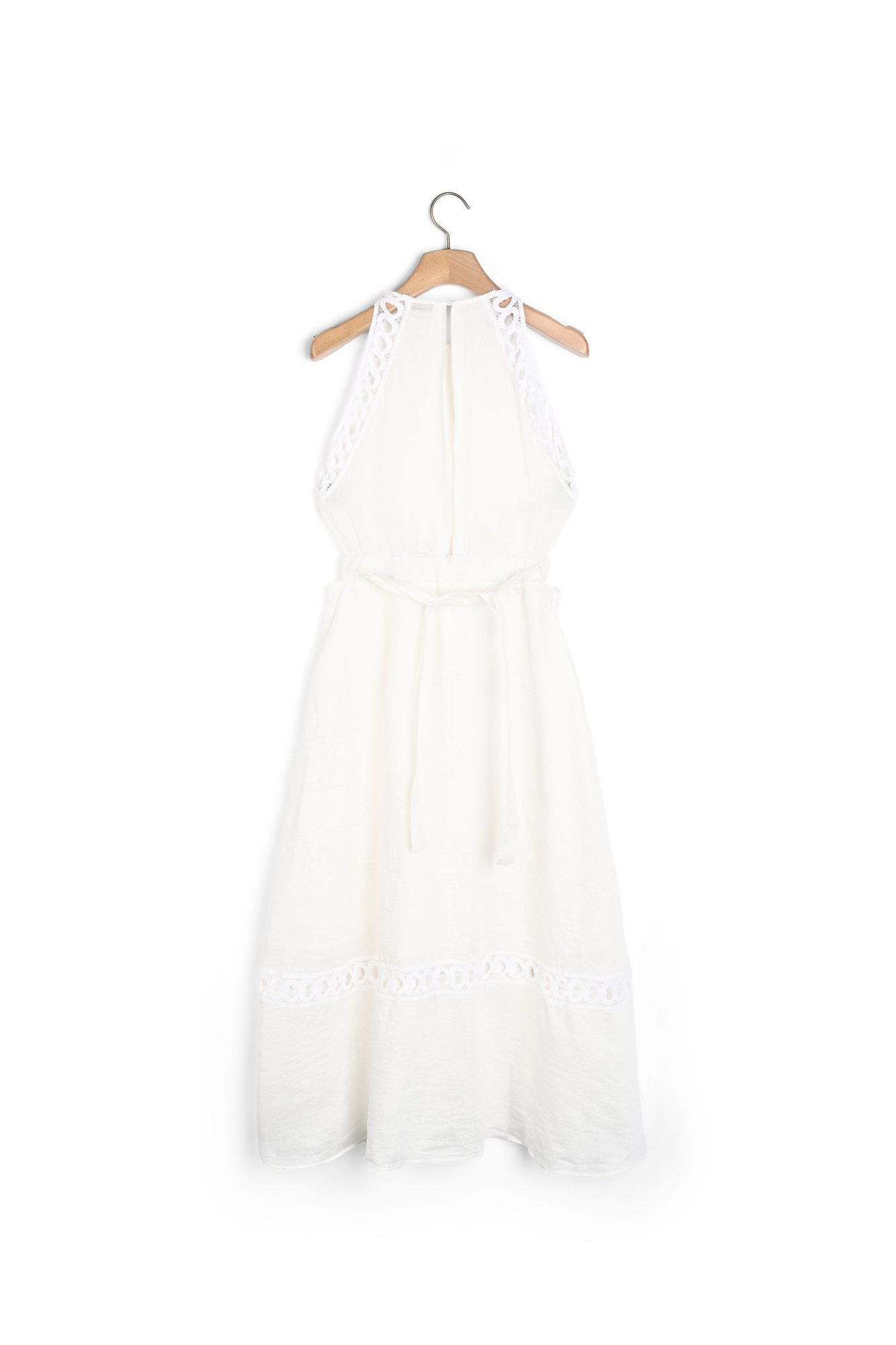 Robe longue en lin Sandro seconde main