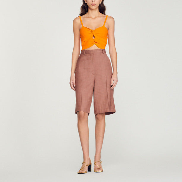 Top court noué Sandro seconde main