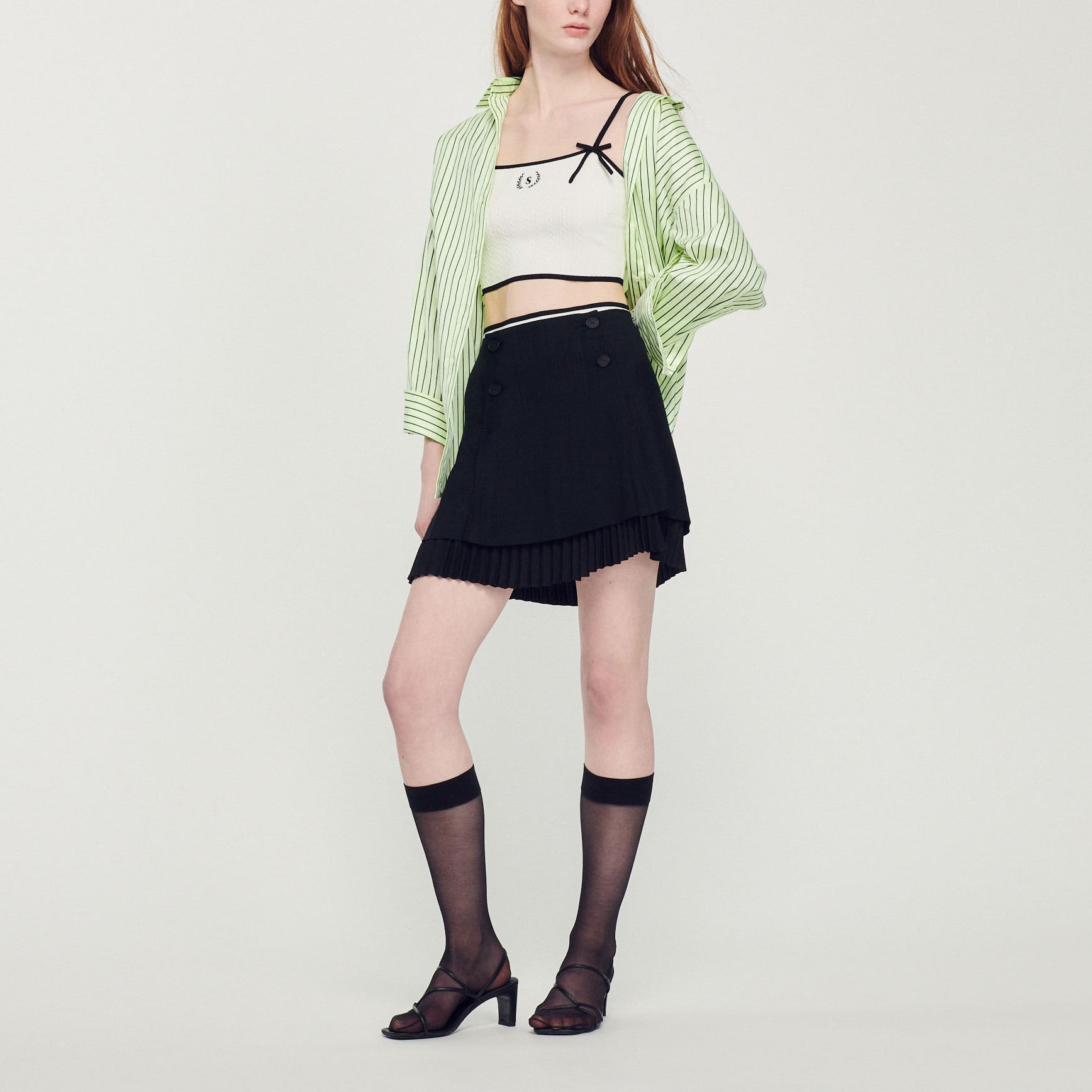 Brassière en Maille Sandro seconde main